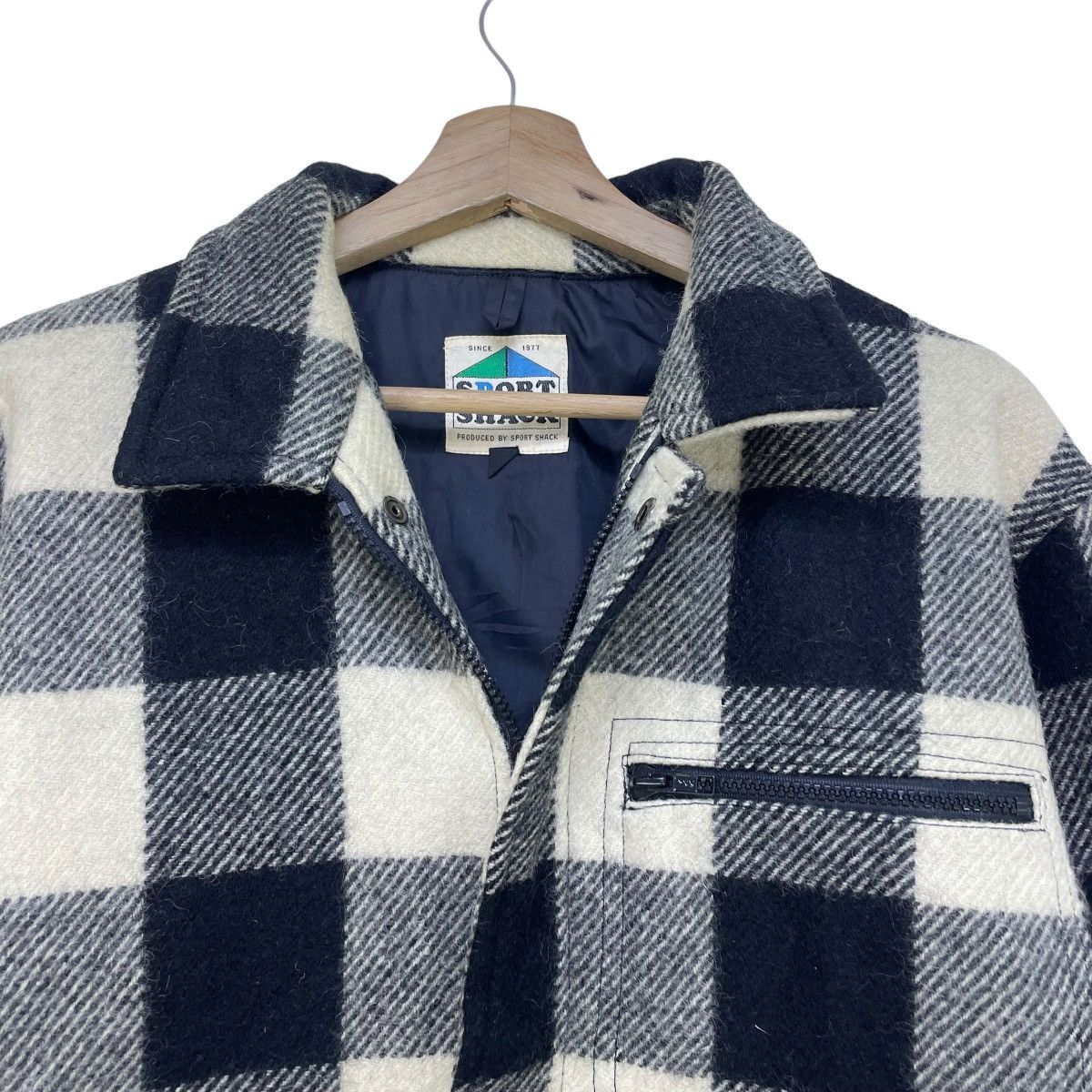 Vintage Japanese Brand Sport Shack Tartan Jacket Size US M / EU 48-50 / 2 - 3 Thumbnail