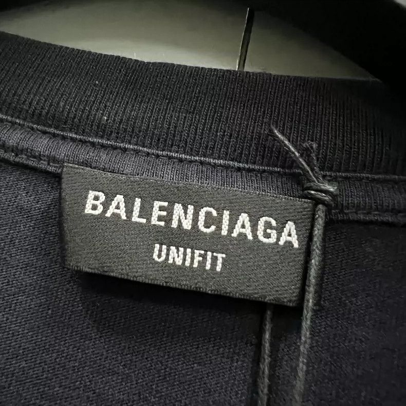 Balenciaga Balenciaga Solid Color Letter Print Short Sleeve Size US XXS / EU 40 - 3 Thumbnail