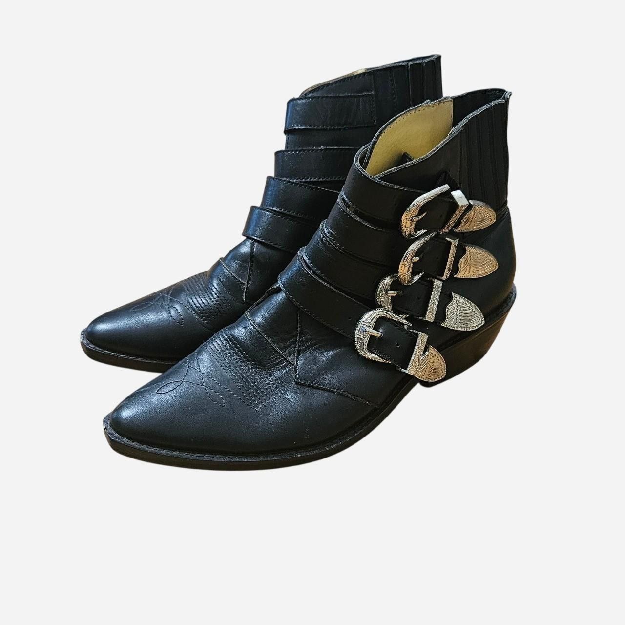 Toga Pulla Toga Pulla Women's Black Boots Size US 7 / IT 37 - 3 Thumbnail