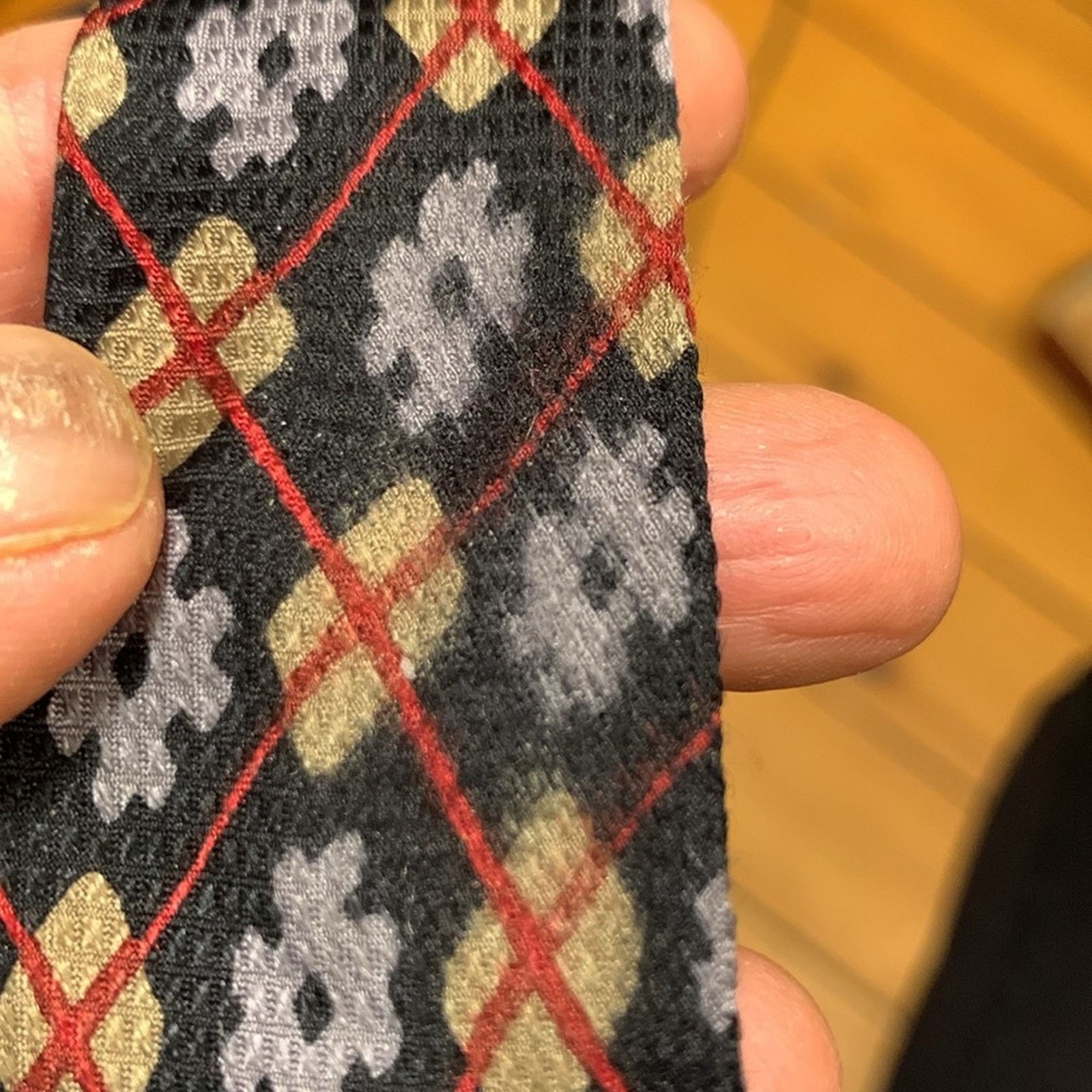 Krizia Krizia Krizia Uomo italian printed silk necktie Size ONE SIZE - 7 Thumbnail