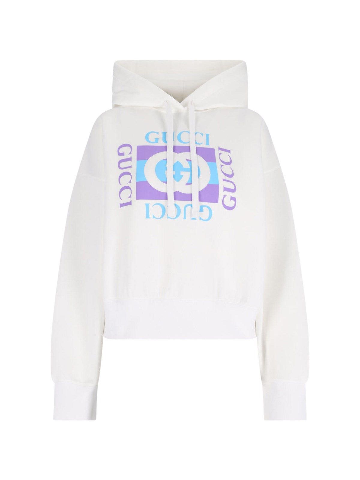 Gucci Gucci logo hoodie size M Size ONE SIZE - 1 Thumbnail