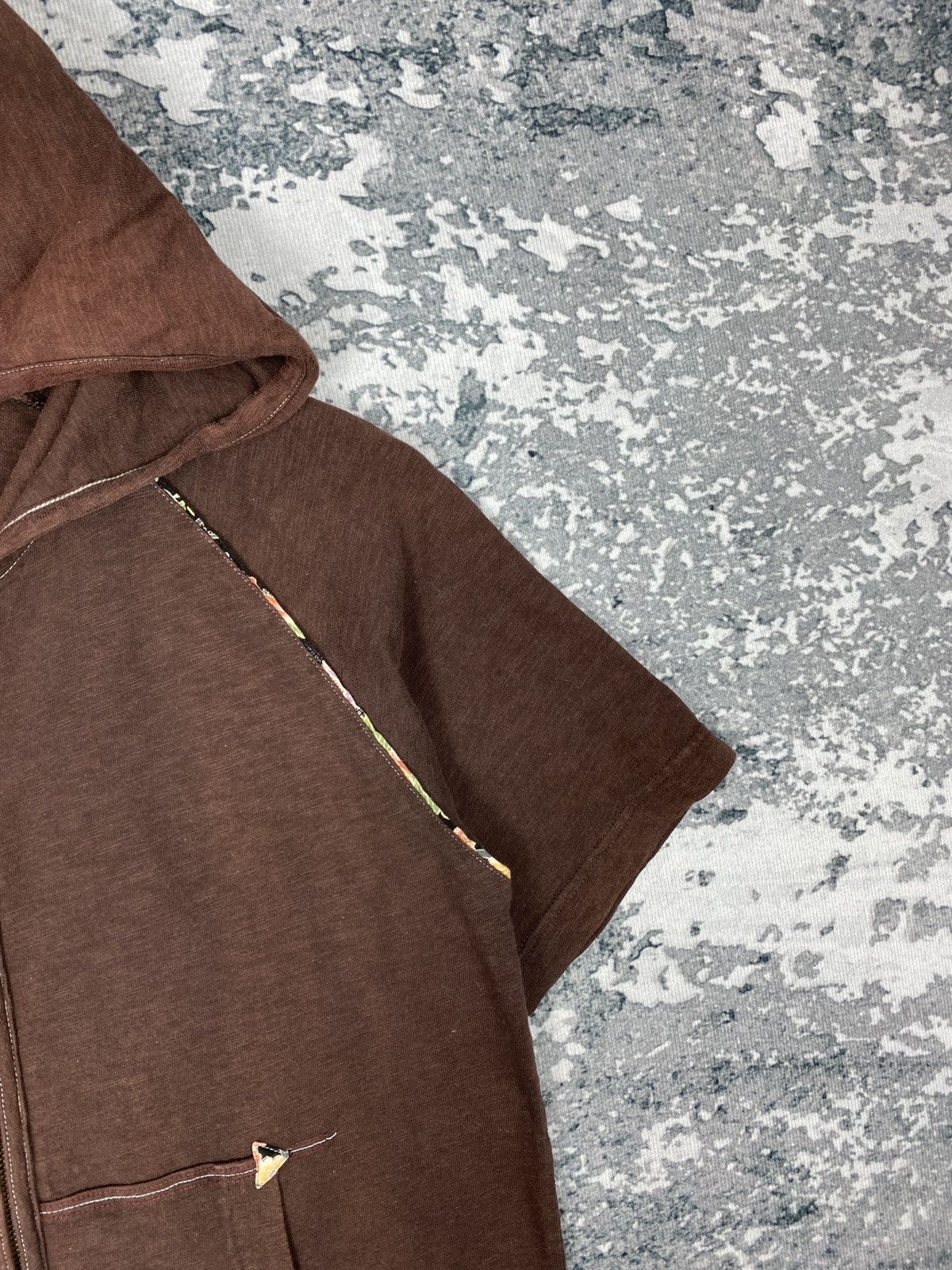 Takeo Kikuchi Vintage Takeo Kikuchi Short Sleeve Hoodies Size US L / EU 52-54 / 3 - 3 Thumbnail