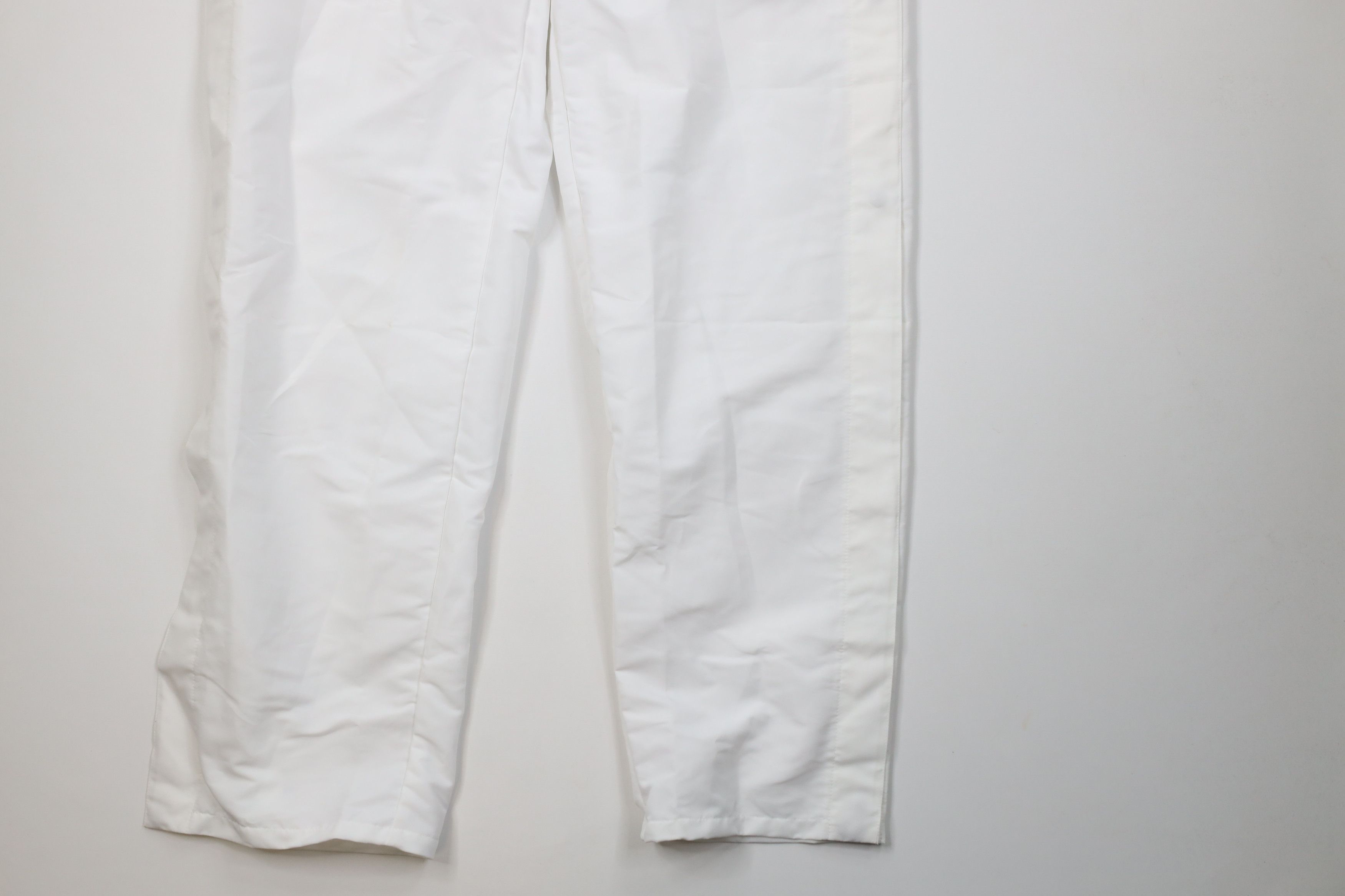 Nike Vintage 90s Nike NBA Detroit Pistons Basketball Pants White Size US 40 / EU 56 - 4 Thumbnail