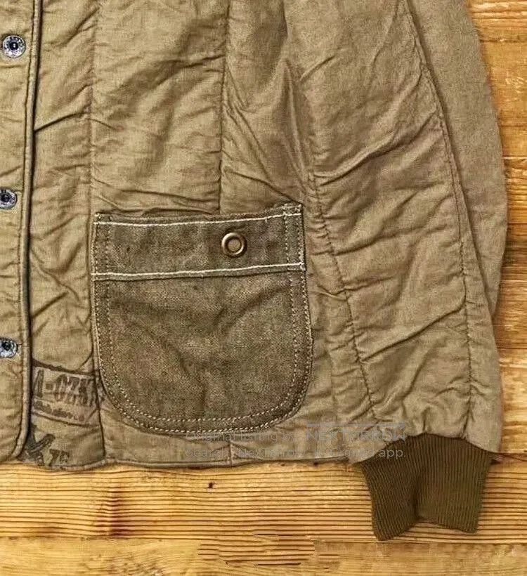 VINNY's Vintage Czech Army M60 Jacket Reconstructed. Size US M / EU 48-50 / 2 - 3 Thumbnail