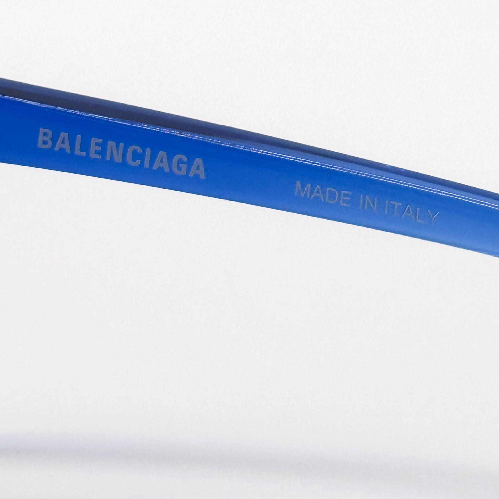 Balenciaga NEW BALENCIAGA BB0289S 004 SUNGLASSES BLUE GEOMETRIC EYEWEAR Size ONE SIZE - 8 Thumbnail