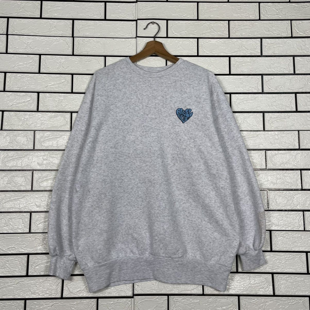 Japanese Brand Japanese Brand Angel Blue Crewneck Sweatshirt Size US M / EU 48-50 / 2 - 1 Thumbnail