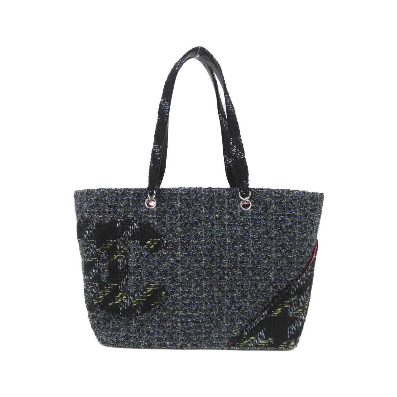 Chanel Chanel Chanel Cambon Line Tweed Shoulder Bag Textile Shoulder Bag 25170 DUTY FREE for USA Size ONE SIZE - 1 Thumbnail
