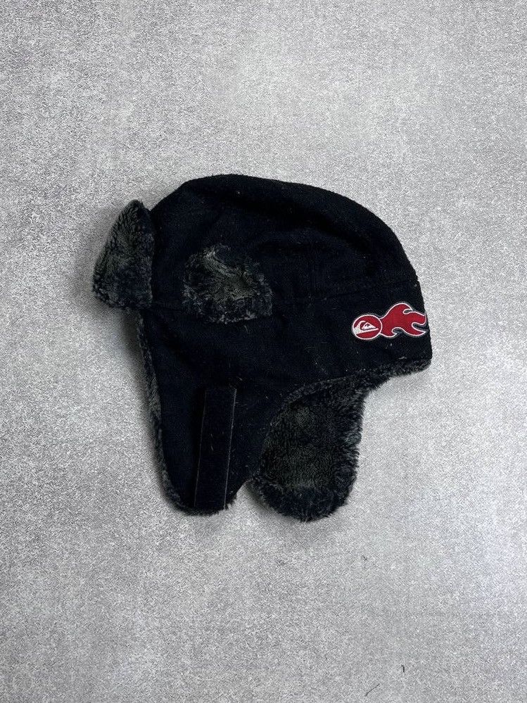 Quiksilver Vintage Quicksilver Y2K Flame Fur Trapper Hat Rare Os Size ONE SIZE - 1 Thumbnail