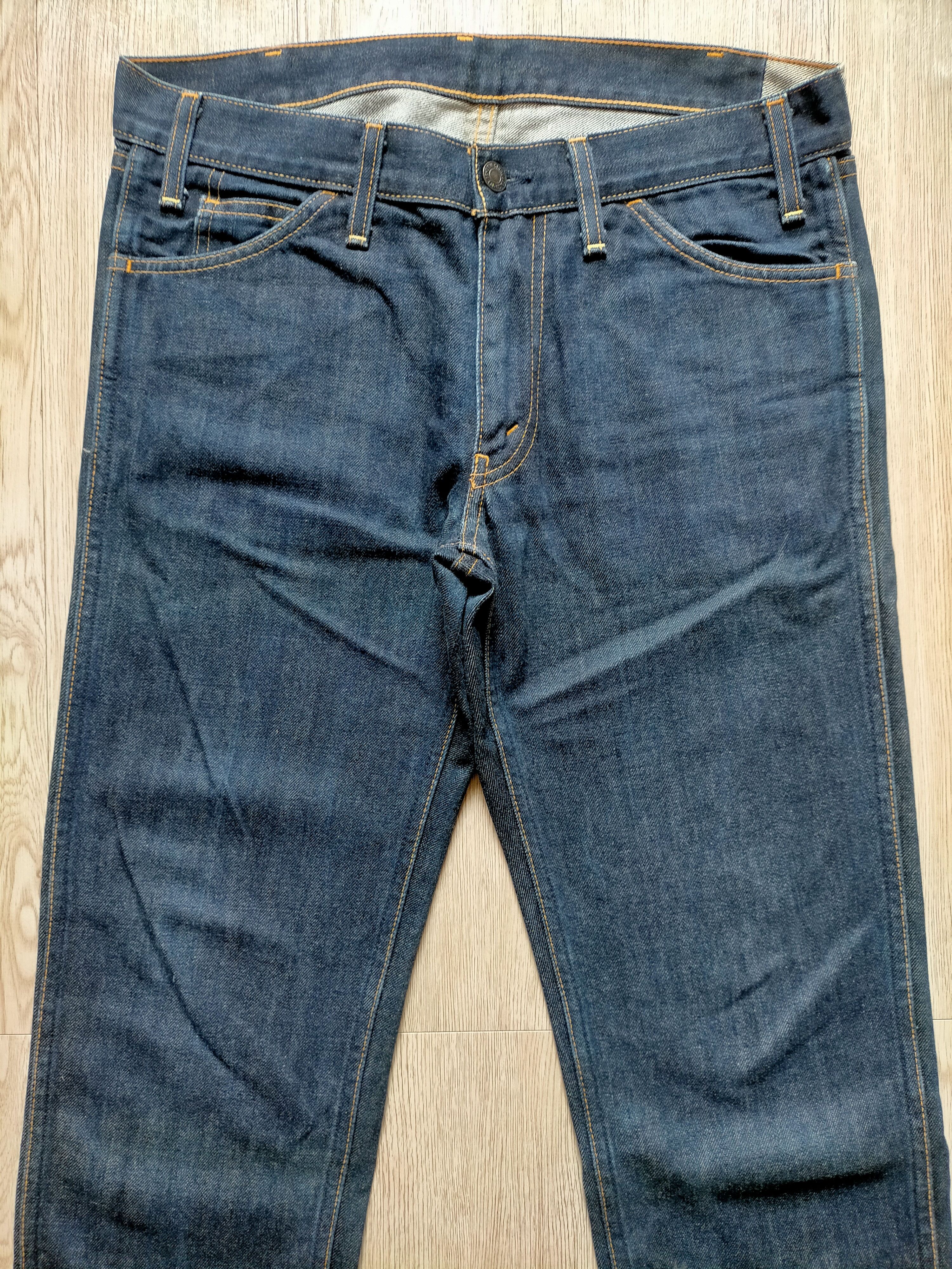 Levi's Vintage Levis 606 Big E Punk Ramones Style Jeans Size US 32 / EU 48 - 4 Thumbnail