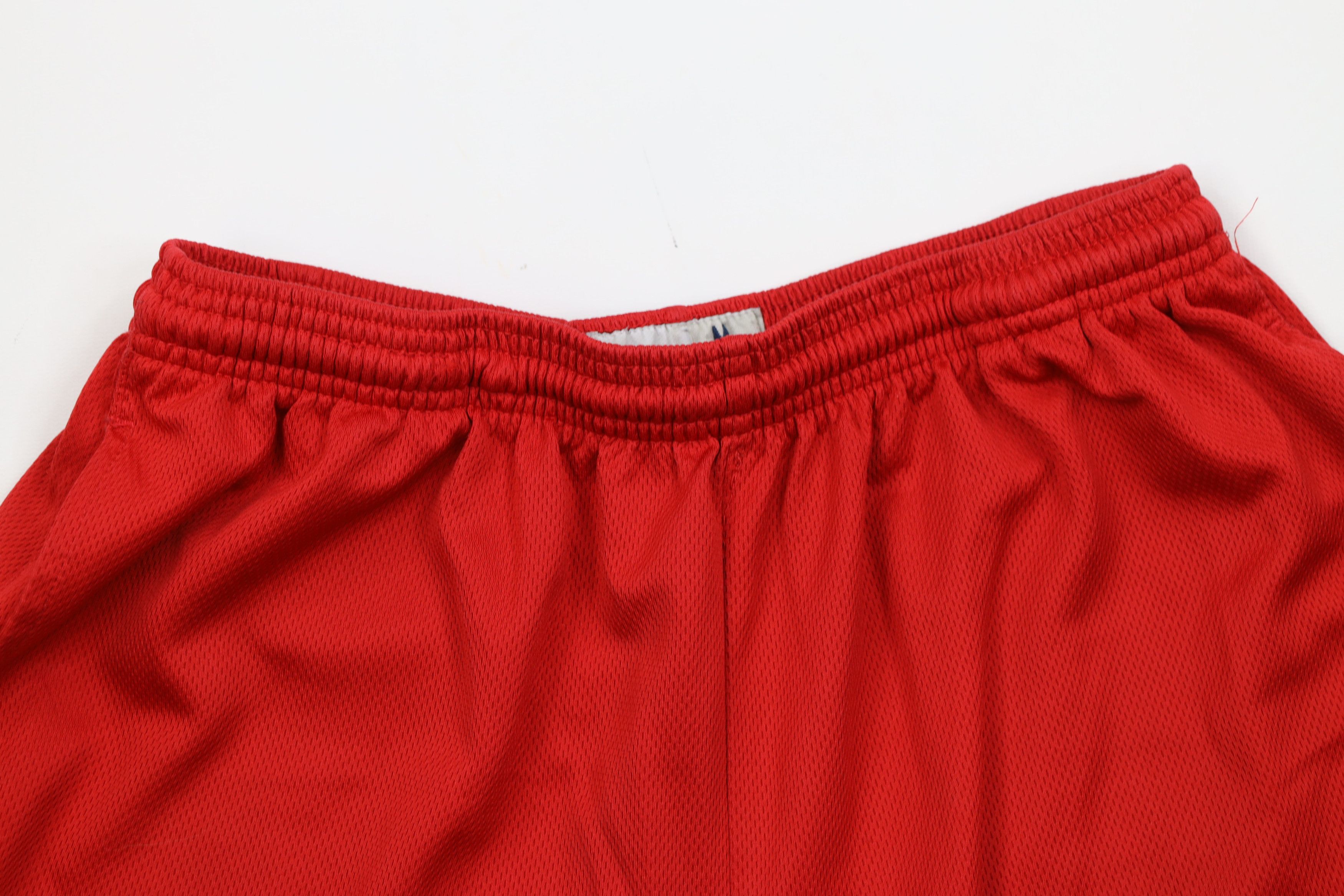 Vintage Vintage Y2K USHL Team Issued Chicago Steel Hockey Shorts Red Size US 32 / EU 48 - 2 Thumbnail