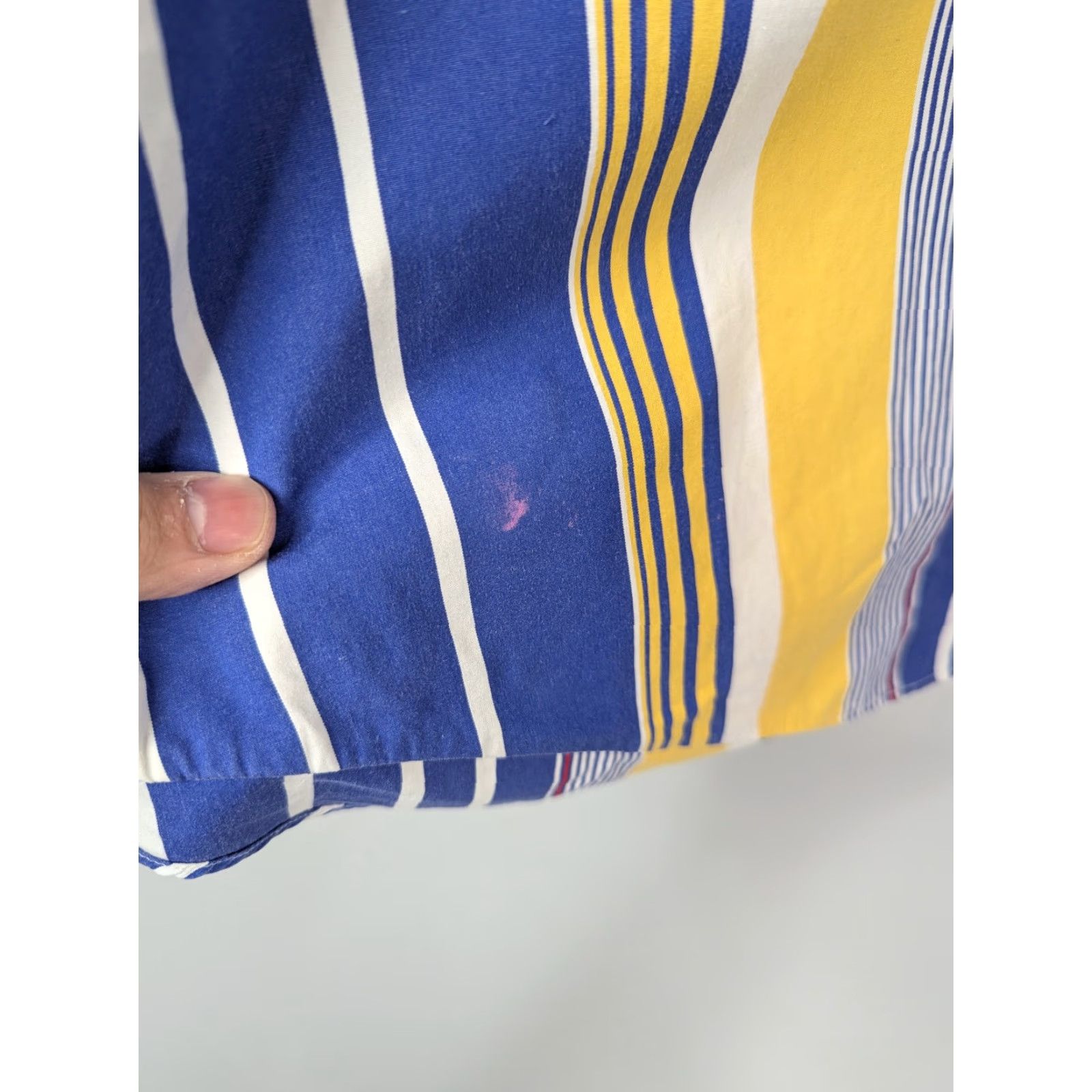 Ralph Lauren Ralph Lauren Shirt XL Classic Fit Button-Down Striped Cotton Blue Yellow Casual Men Size US XL / EU 56 / 4 - 4 Thumbnail