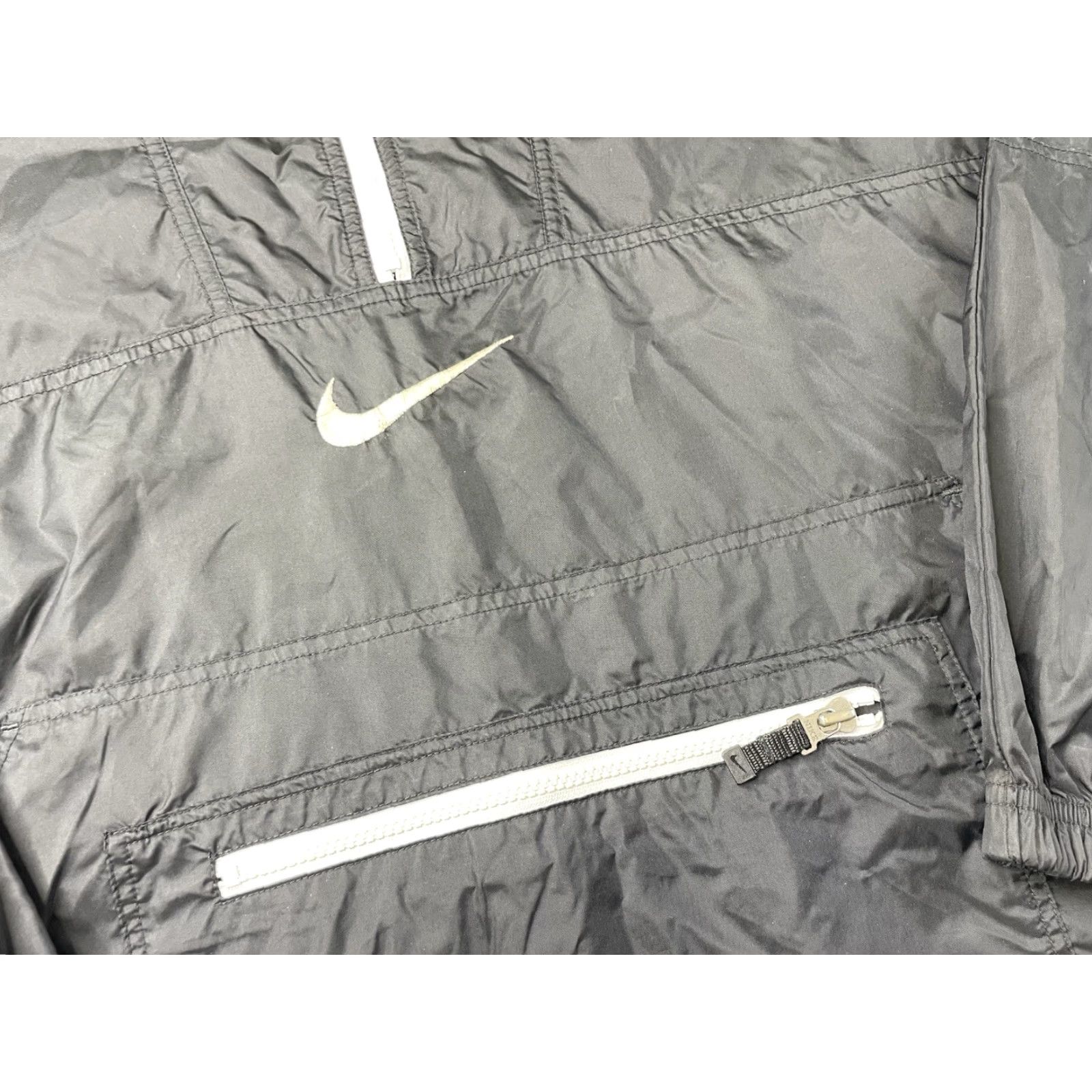 Nike Vintage Nike Black Windbreaker Anorak Pullover Size Large User: Vintage Nike Black Windbreaker Anorak Pullover Size Large Size US L / EU 52-54 / 3 - 2 Thumbnail