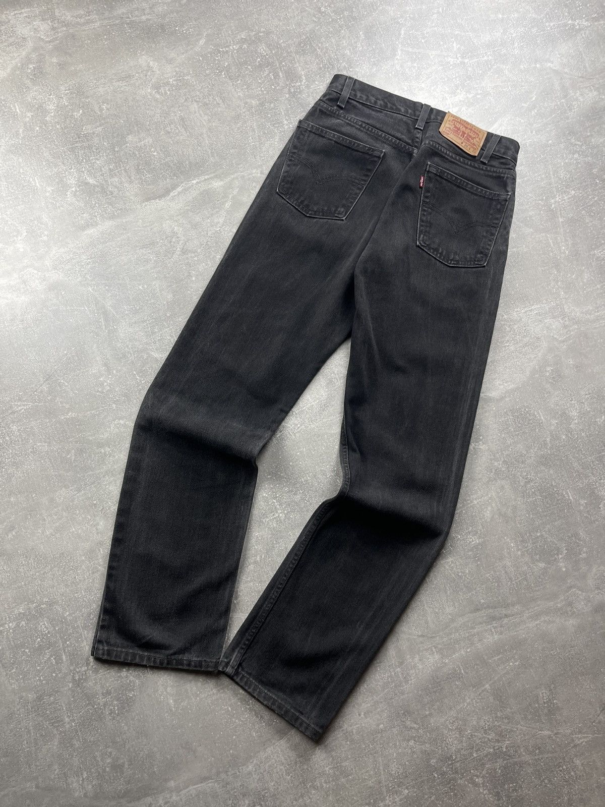 Levi's Levi Strauss & Co. 505 Regular Fit Black Denim Jeans 2000’s Size US 29 - 1 Thumbnail