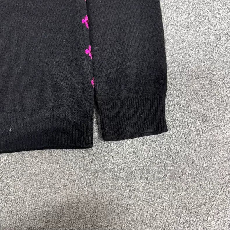 Louis Vuitton Louis Vuitton Cashmere full-print presbyopic sweater Size US XL / EU 56 / 4 - 4 Thumbnail