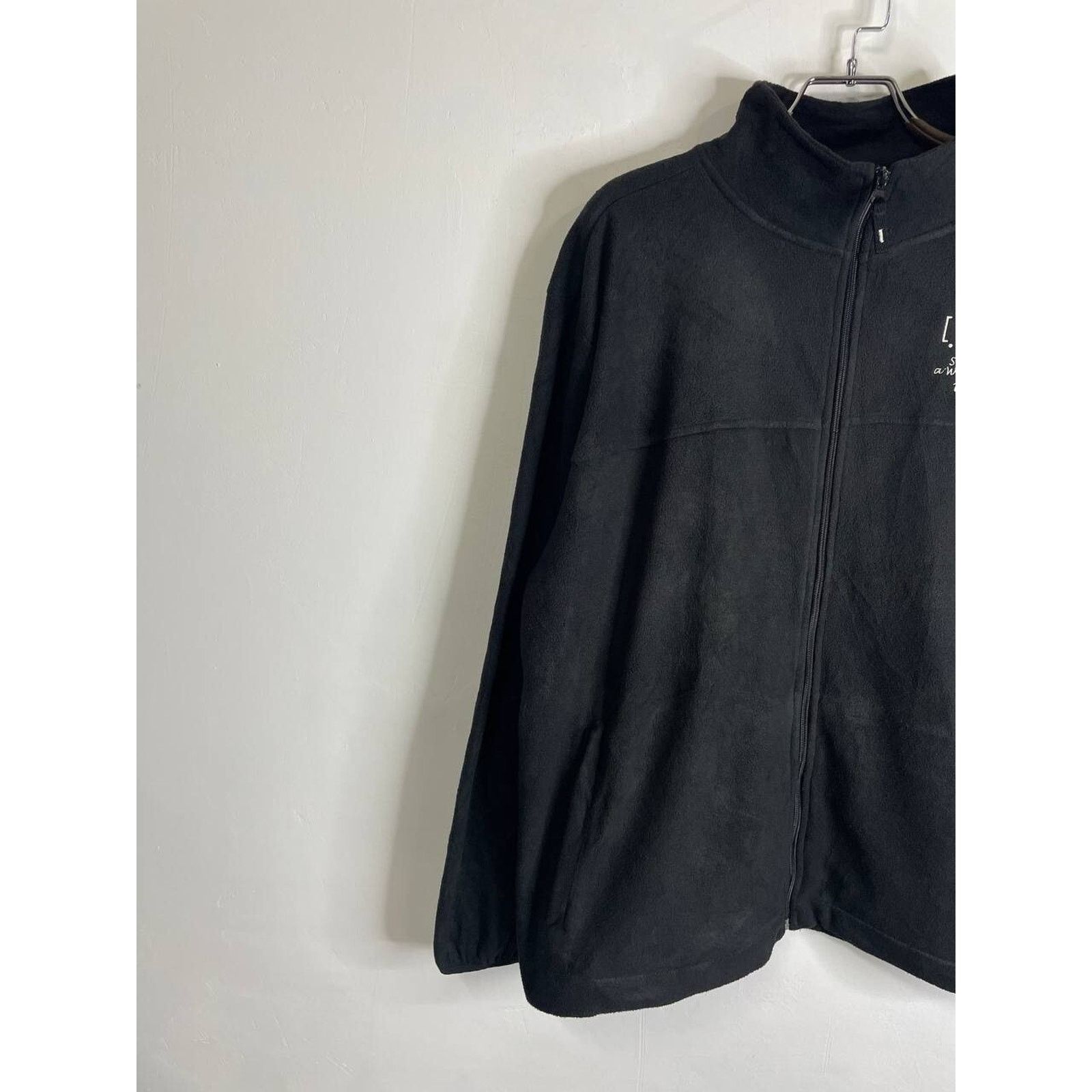 Reebok Vintage Reebok Safety Black Fleece Zip-Up Jacket Size XXL Size US XXL / EU 58 / 5 - 4 Thumbnail