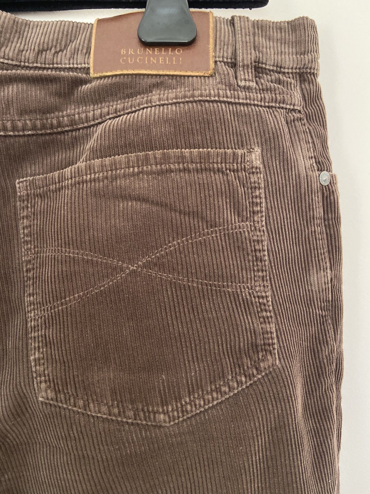 Brunello Cucinelli Brunello Cucinelli Corduroy Pants Size US 38 / EU 54 - 6 Thumbnail