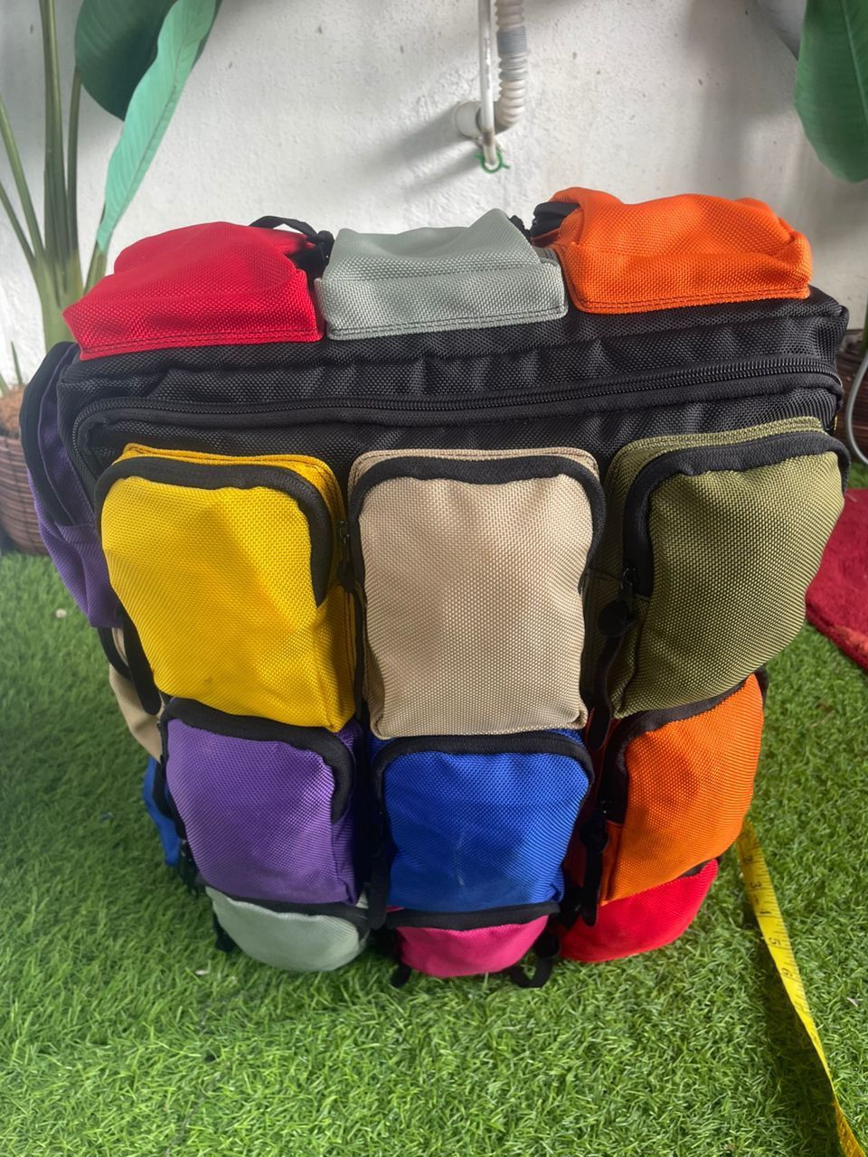 Other Unbrand Mini Multipocket Travel Backpack Size ONE SIZE - 6 Thumbnail