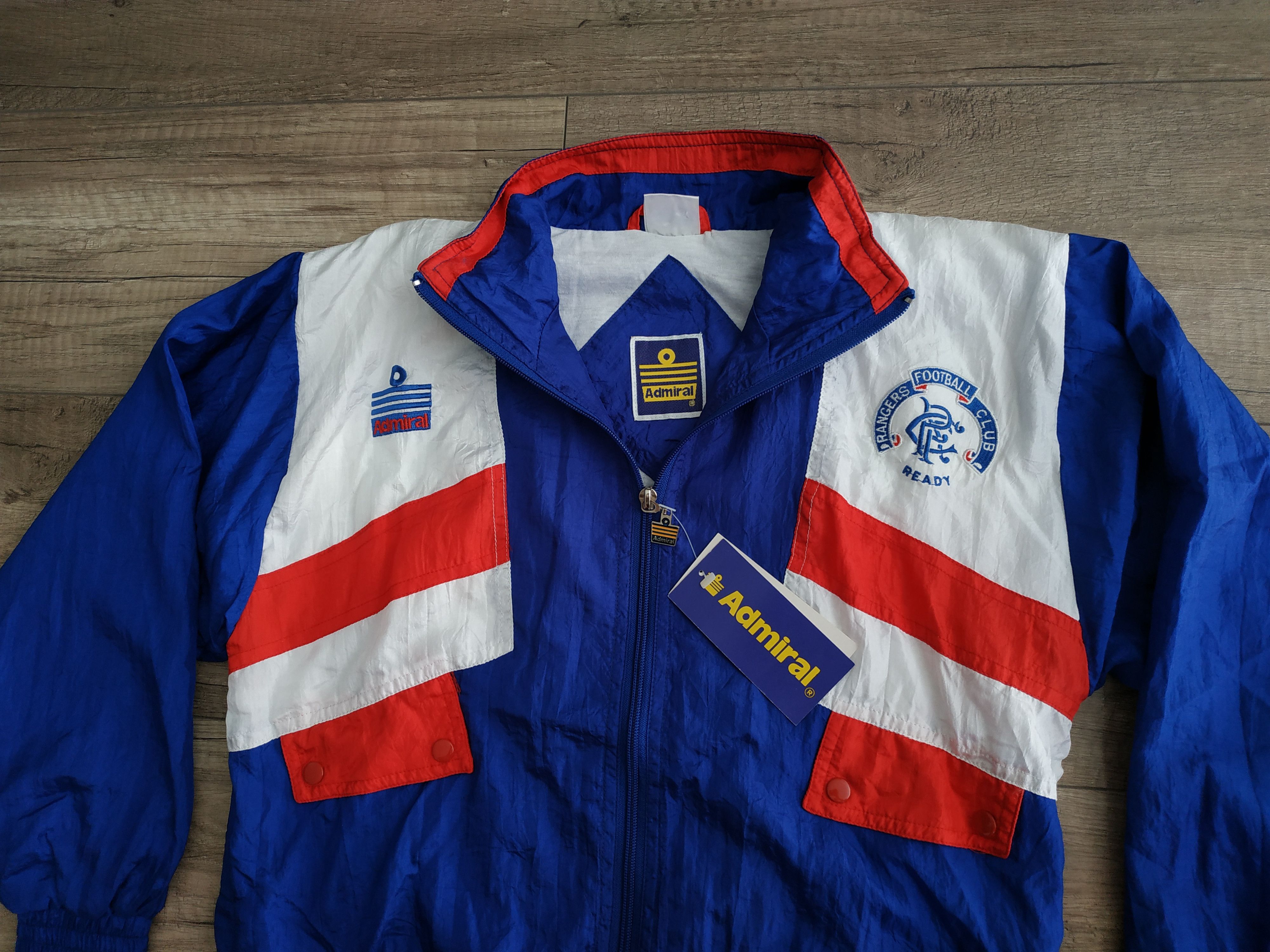 Other Admiral Glasgow Rangers 1990 Men's Vintage Jacket, s. XXS Size US XXS / EU 40 - 3 Thumbnail