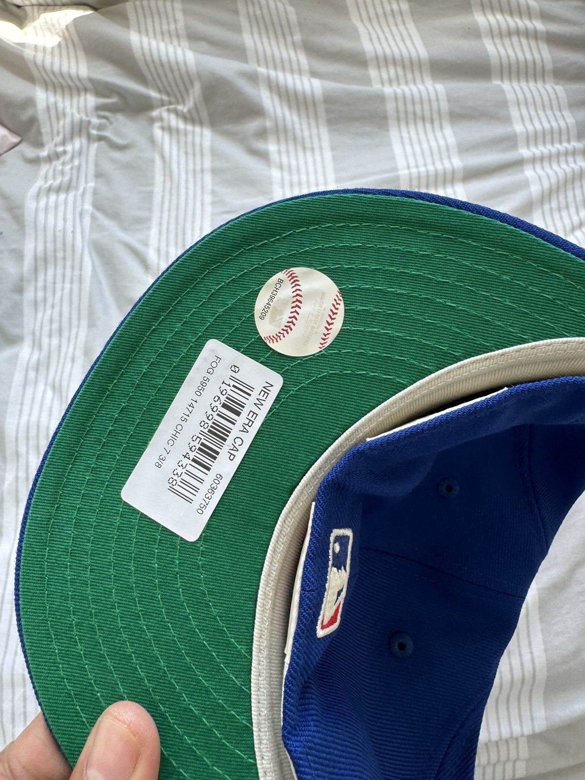 Essentials × Fear of God × New Era Fear of God x New Era Chicago Cubs 59FIFTY Cap 7 3/8 Size ONE SIZE - 2 Thumbnail