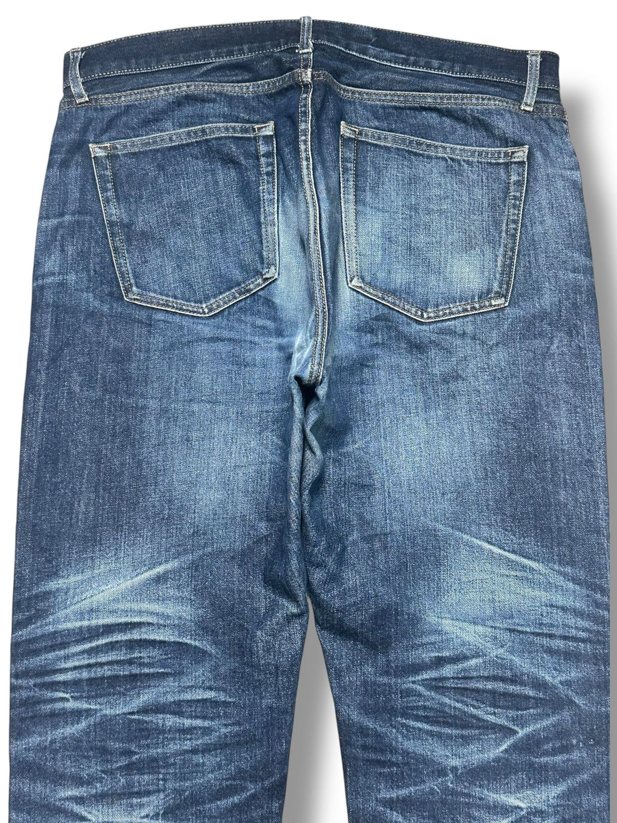 Uniqlo UNIQLO Selvedge Vintage Denim Kaihara Jeans Straight Leg Size US 37 - 4 Thumbnail
