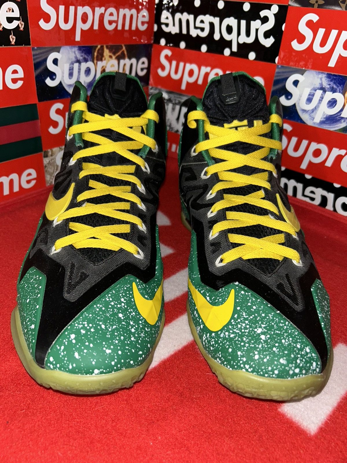Nike Nike Lebron 11 iD 641216-991 size 12 nikeID VNDS RARE SHOES Size US 12 / EU 45 - 2 Thumbnail