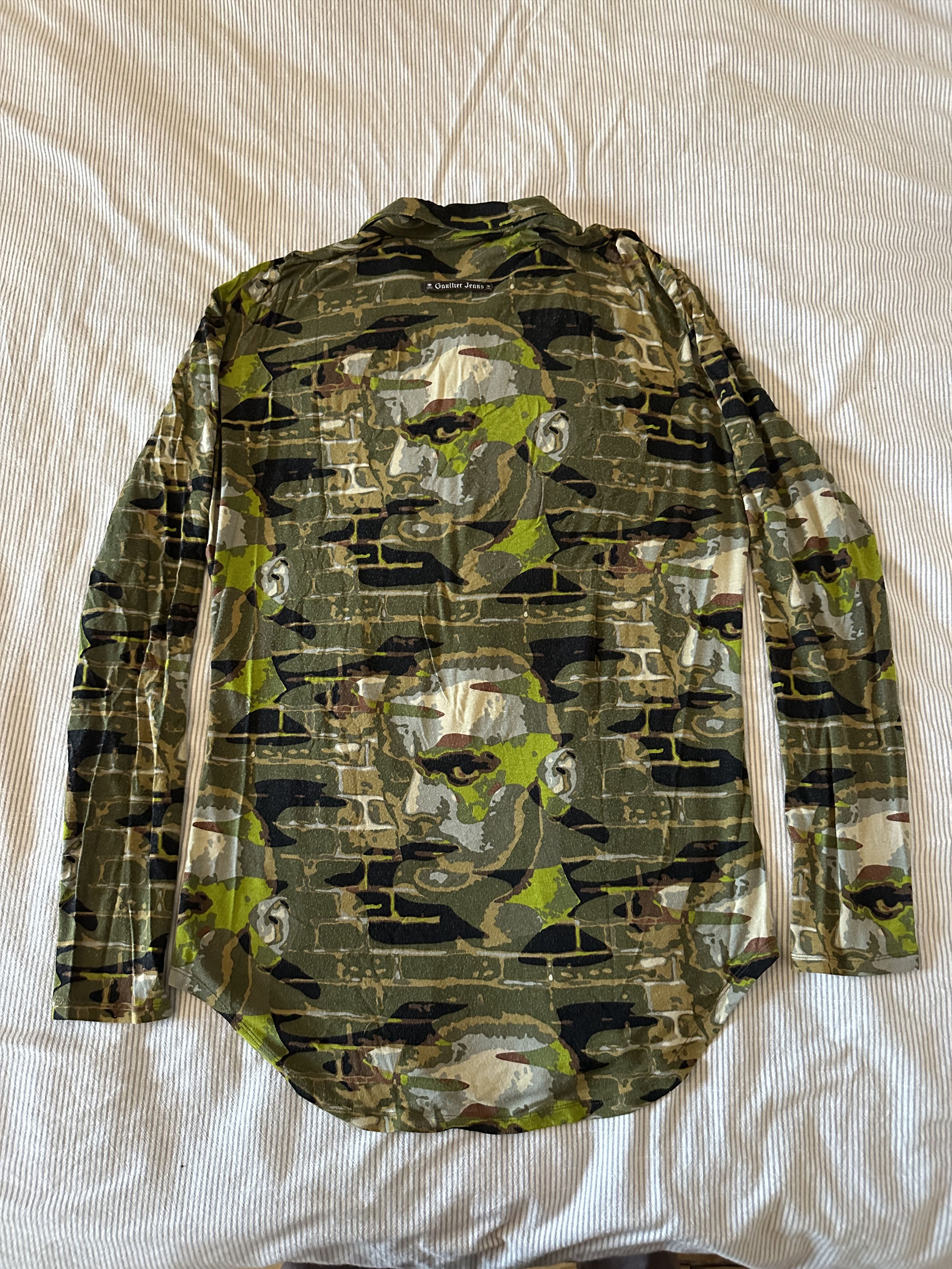 Jean Paul Gaultier JPG Jean's F/W 97 Fight Racism Shirt Size US XL / EU 56 / 4 - 2 Thumbnail