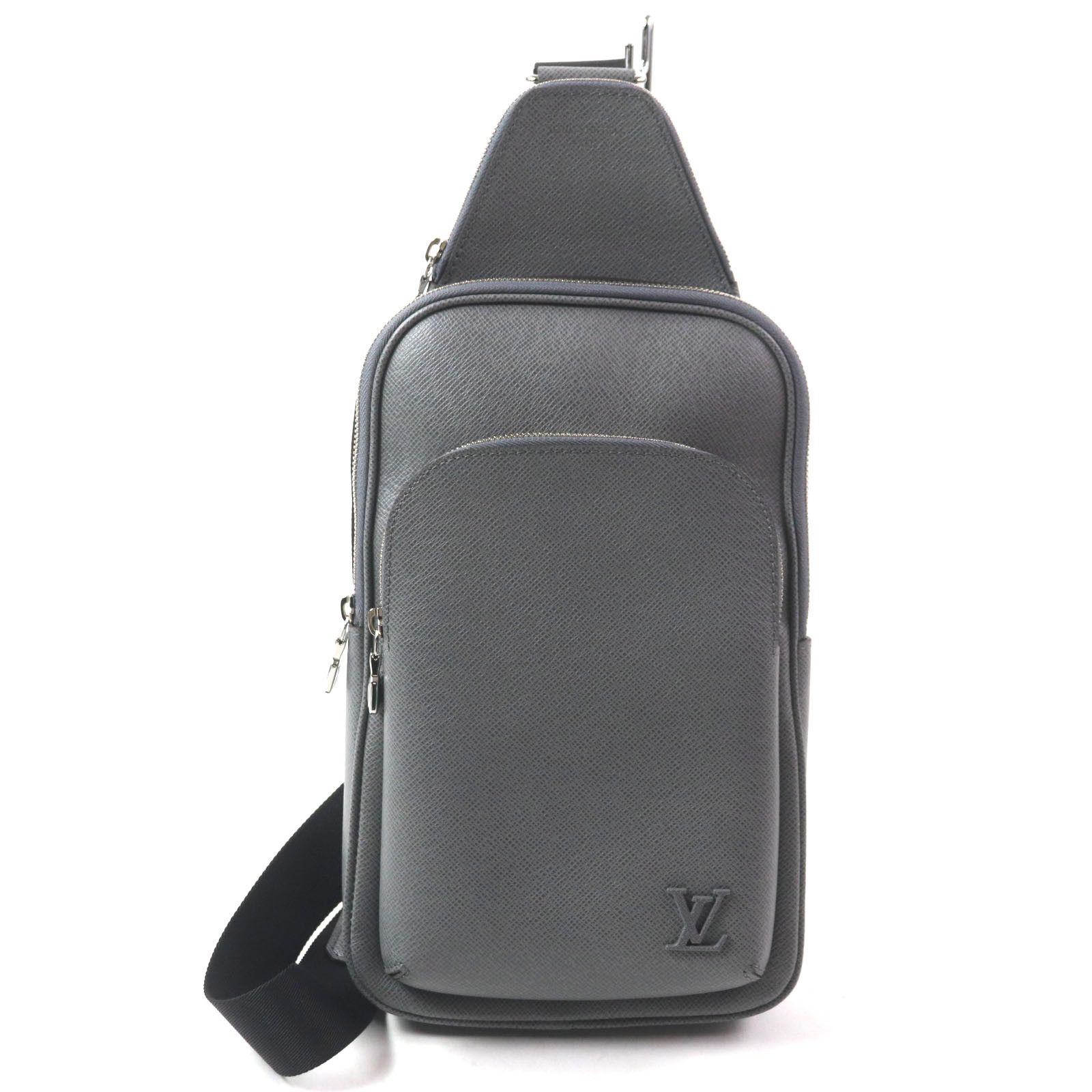 Louis Vuitton Louis Vuitton Taiga Avenue Taiga Sling Bag Leather Crossbody Bag M30951 in Grey, Men's