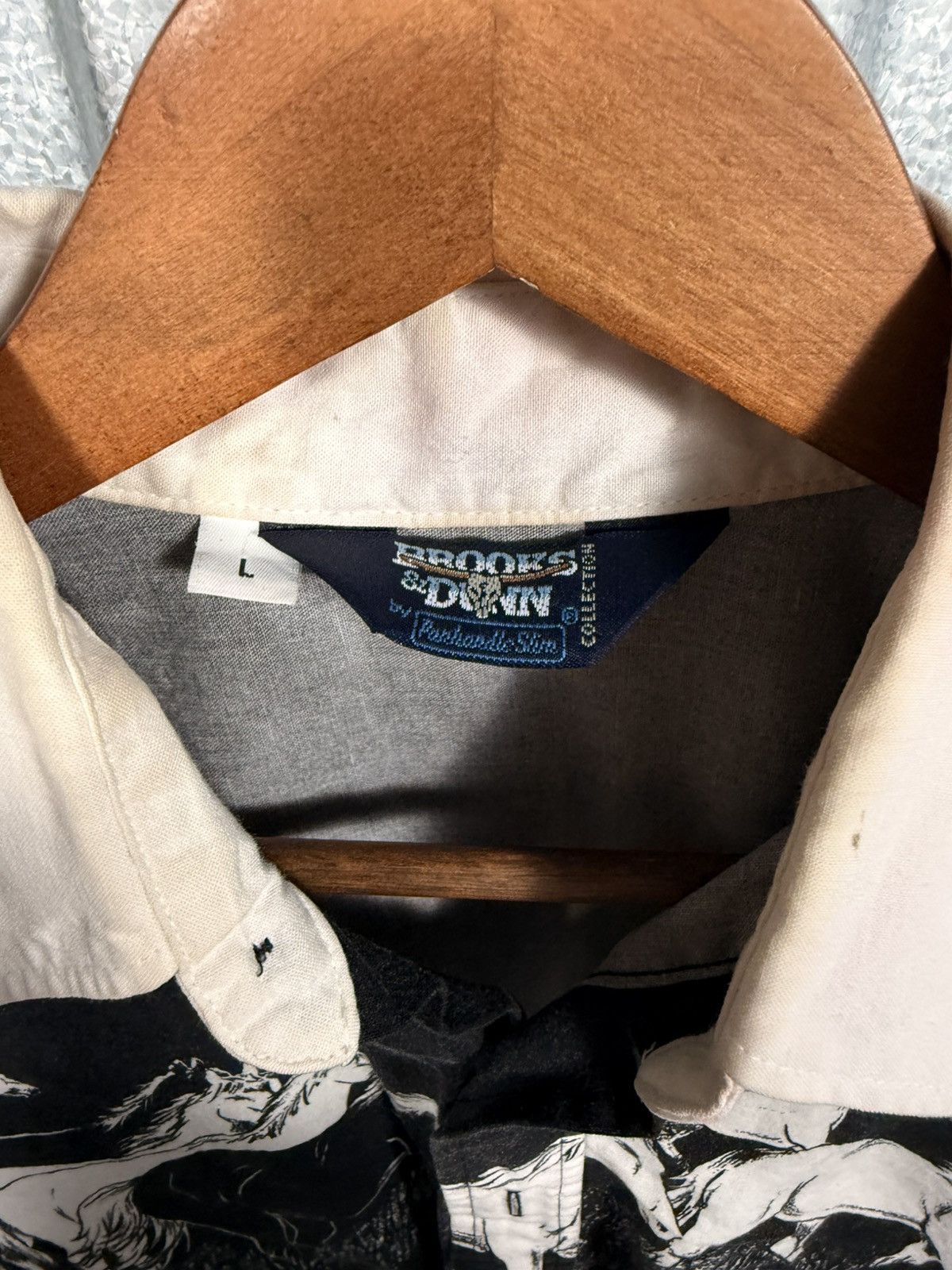 Other Vintage Brooks And Dunn Horse Print Short Sleeve Button Up Size US L / EU 52-54 / 3 - 2 Thumbnail