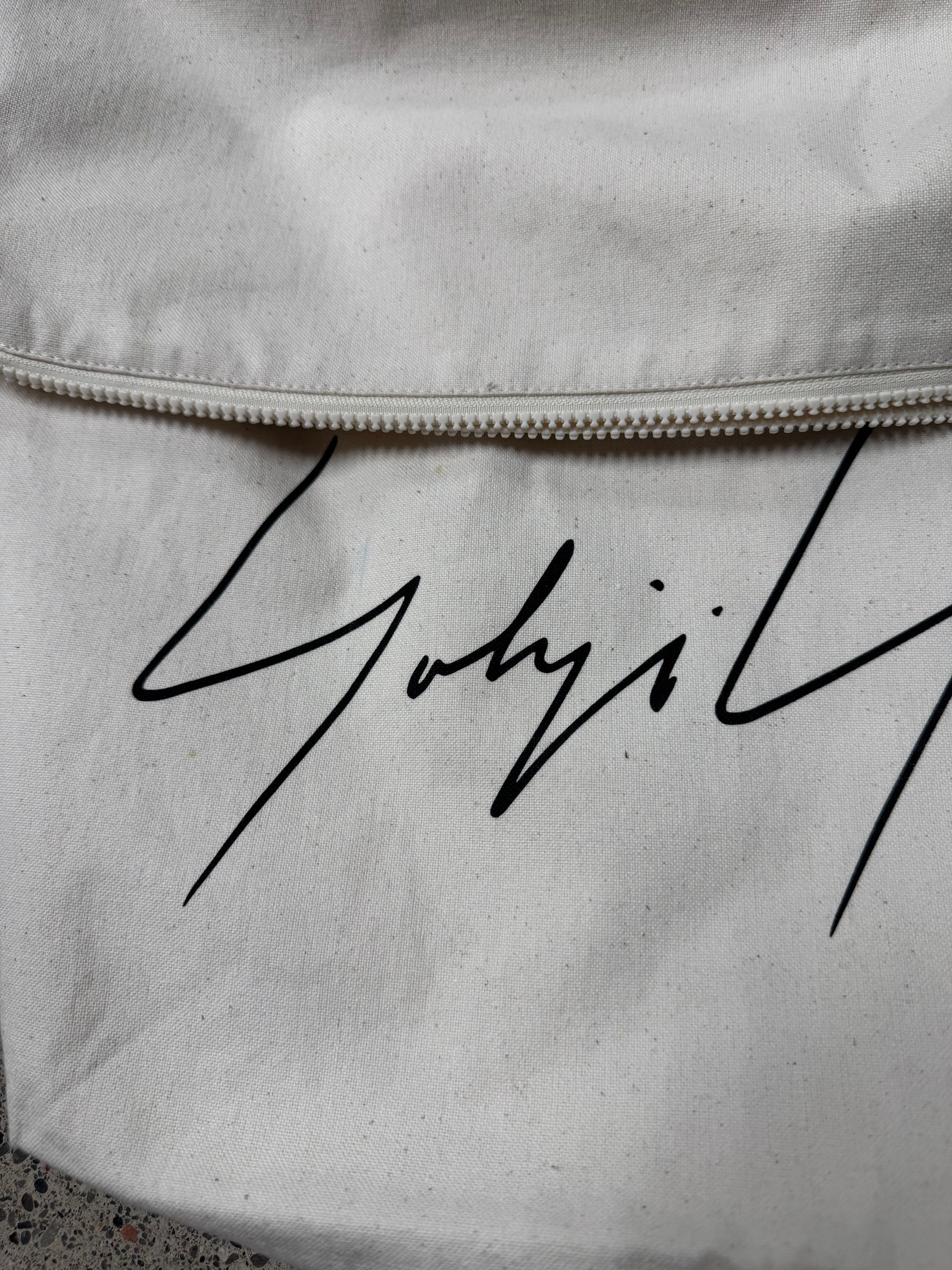 Yohji Yamamoto Yohji Yamamoto Canvas Messenger Sling Bag Size ONE SIZE - 2 Thumbnail