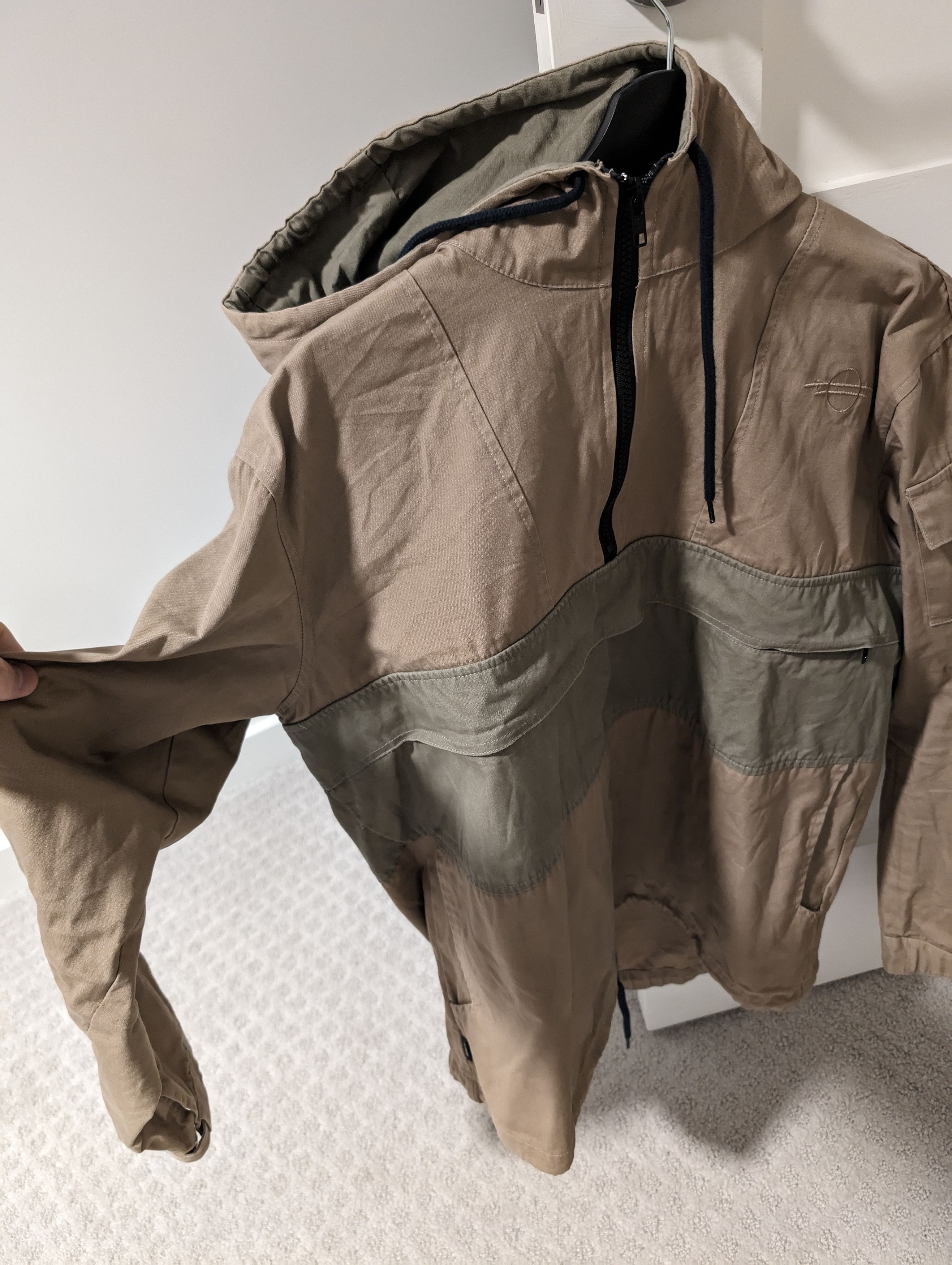 image of Ronin Division Anorak in Tan, Men's (Size Medium)