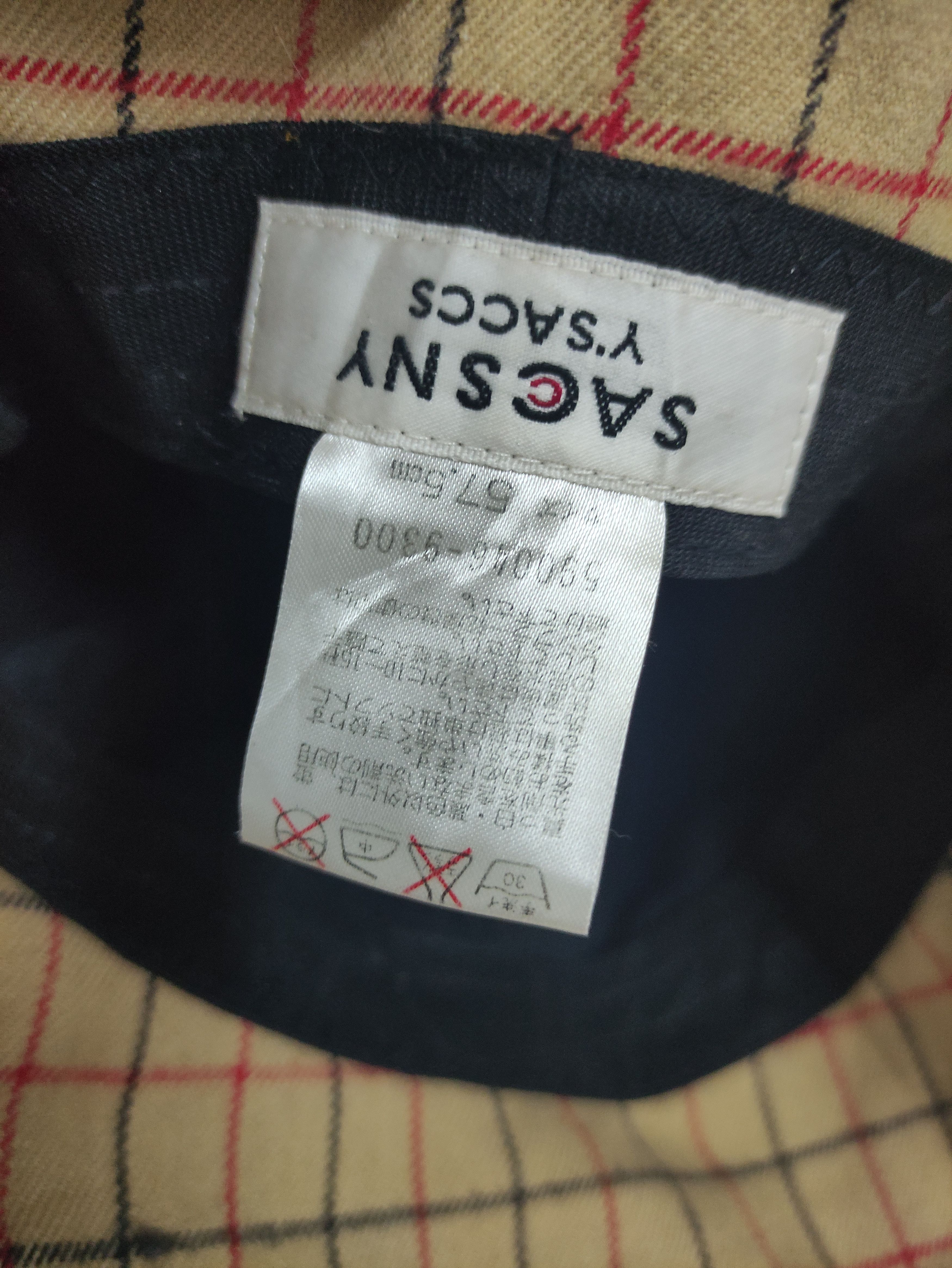 Yohji Yamamoto SACSNY Y'SACCS BY YOHJI YAMAMOTO WOOL BUCKET HAT Size ONE SIZE - 10 Thumbnail