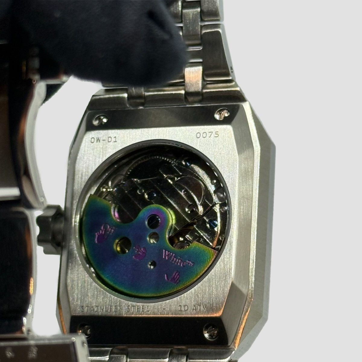 Off-White Off-White Square Frame Automatic Watch Size ONE SIZE - 21 Thumbnail
