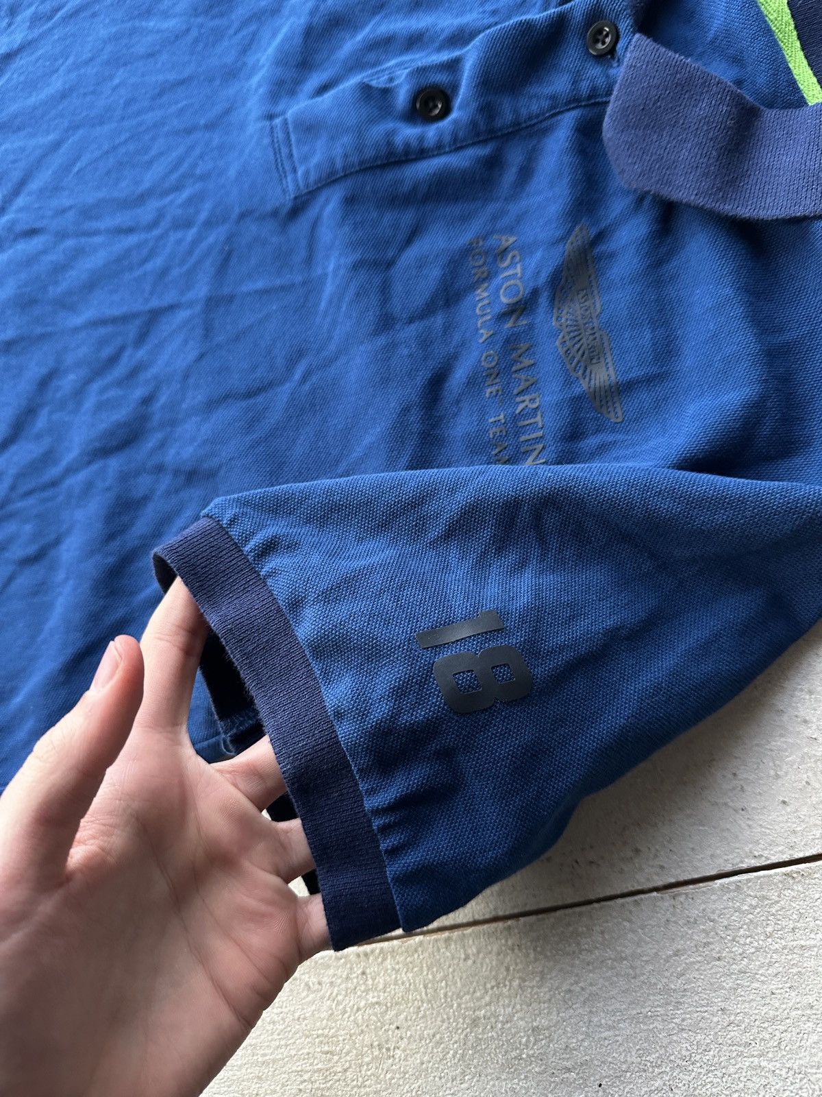 🚨Vintage Y2K Aston Martin Racing 95 formula BIG LOGO