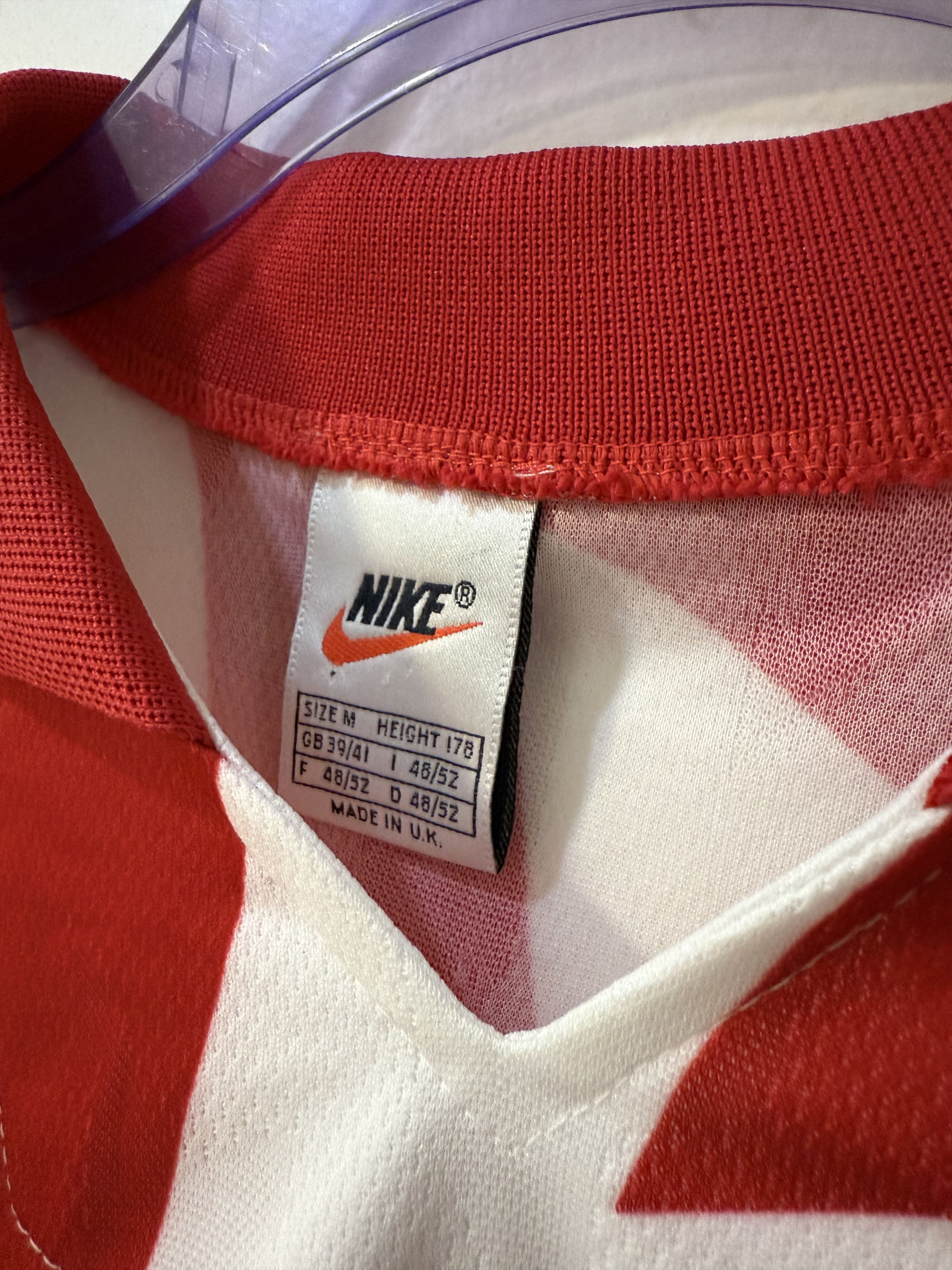 Nike Nike 'Sabah' template football jersey 1995 Lightning Red - M Size US M / EU 48-50 / 2 - 7 Thumbnail