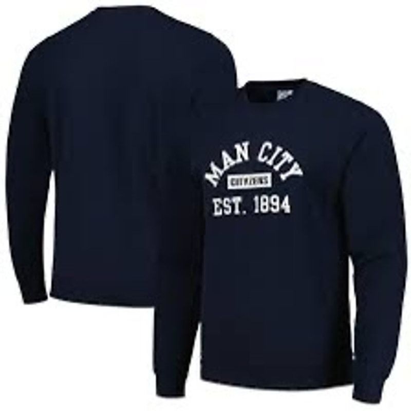 Other Manchester City Oversized Pullover Sweatshirt - Navy Size XL Size US XL / EU 56 / 4 - 4 Thumbnail