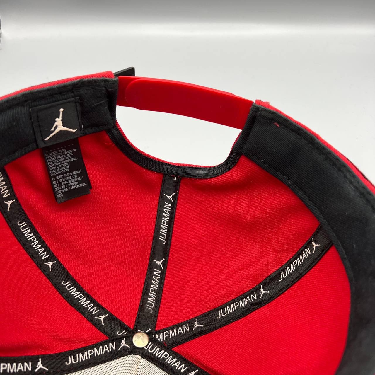 Jordan Brand Air Jordan Hat Men Red Win Like 96 Jumpman Snap Back Cap Size ONE SIZE - 5 Thumbnail