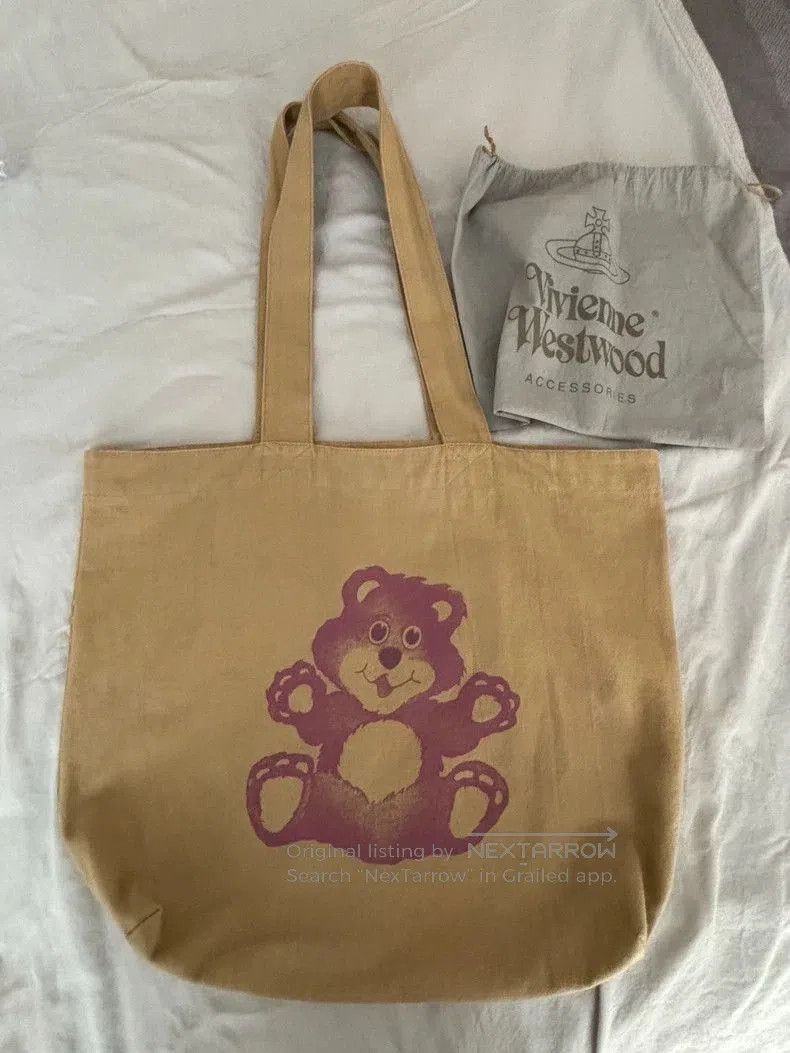 Vivienne Westwood Vivienne Westwood Canvas Tote Bag. Size ONE SIZE - 2 Thumbnail
