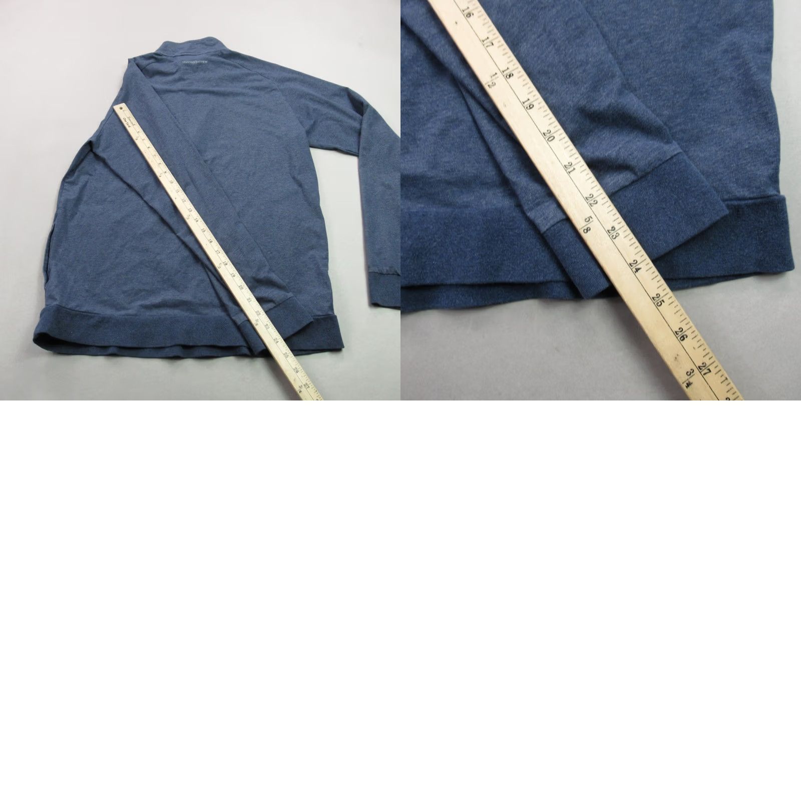 TravisMathew Travis Mathew Sweater Mens Large Long Sleeve Pullover 1/4 Zip Blue Golf Size US L / EU 52-54 / 3 - 9 Thumbnail
