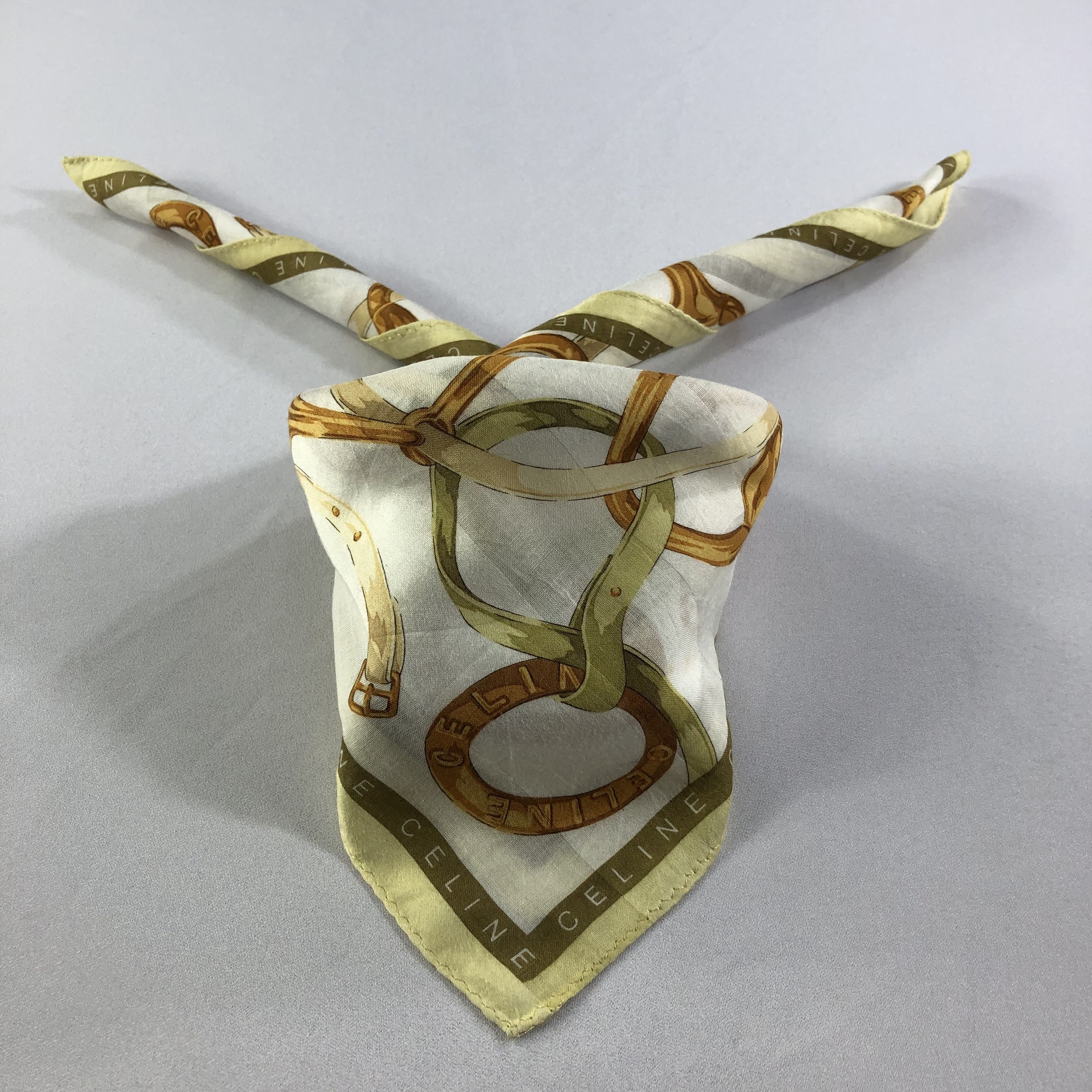 Celine Celine Handkerchief Neckerchief Bandana H1863 Size ONE SIZE - 1 Thumbnail