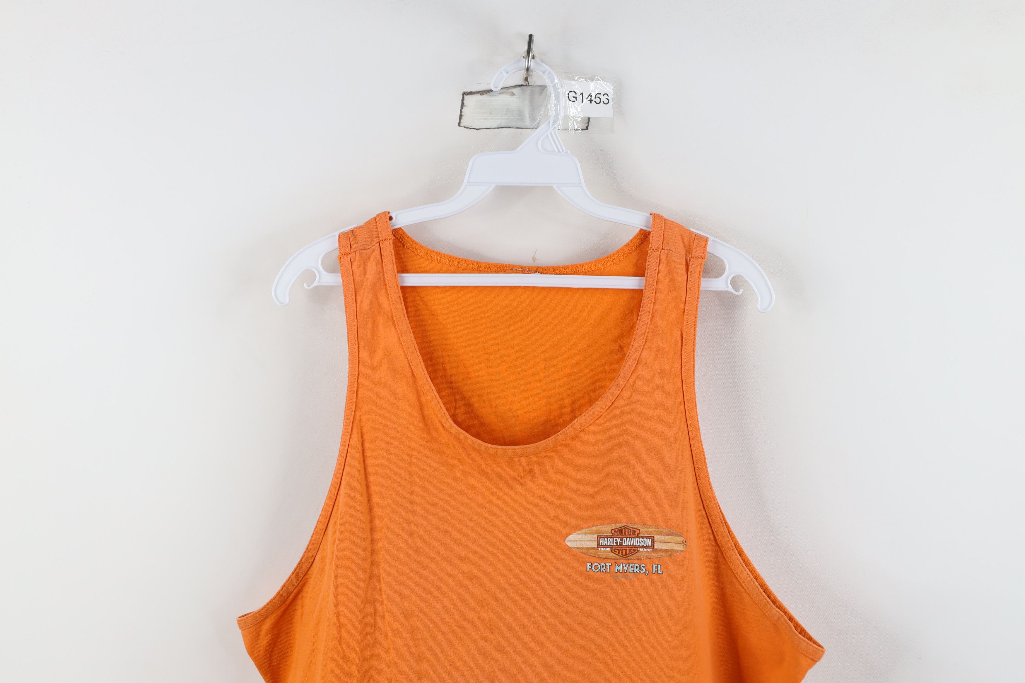 Harley Davidson Harley Davidson Spell Out Surfboard Tank Top T-Shirt Size US XXL / EU 58 / 5 - 2 Thumbnail