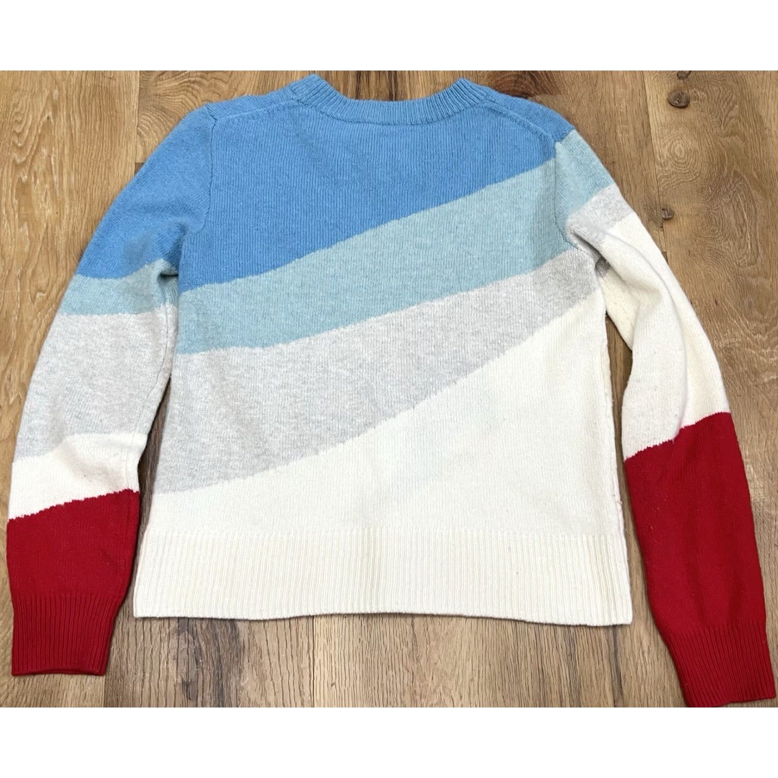 Faherty Faherty Sweater Women XS Crew Neck Wool Blend Multicolor Mountain Coaster Skier" Size XS / US 0-2 / IT 36-38 - 5 Thumbnail