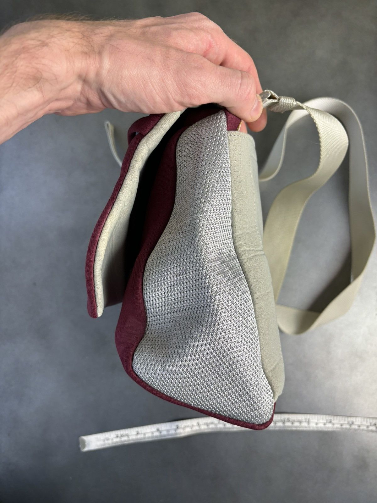 Prada × Vintage S/S 2000 Prada Sport Bag Prada Crossbody Messenger Mesh Line Size ONE SIZE - 17 Thumbnail
