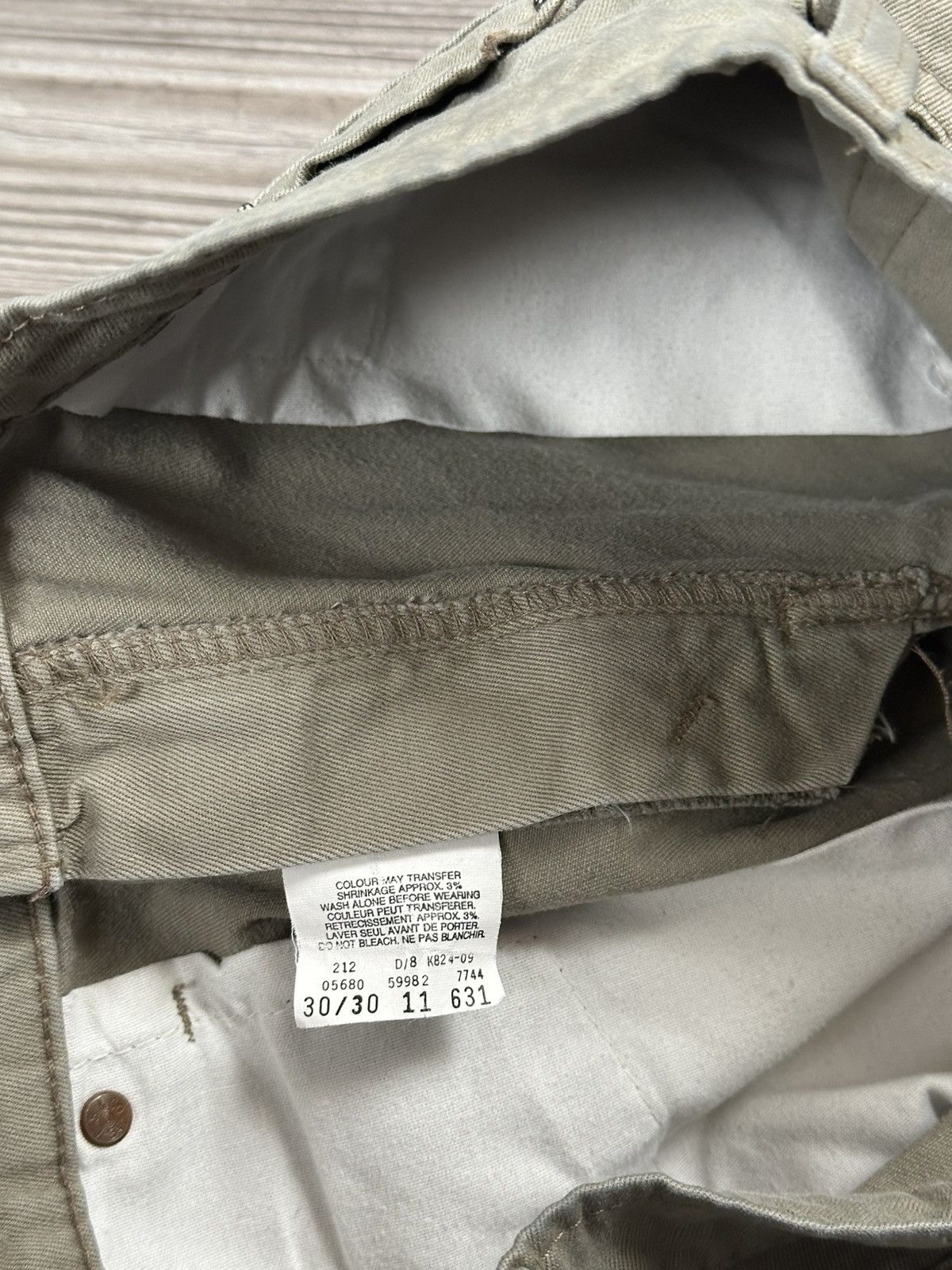 Levi's Vintage 90’s Levi’s Chino Pants Size US 30 / EU 46 - 4 Thumbnail