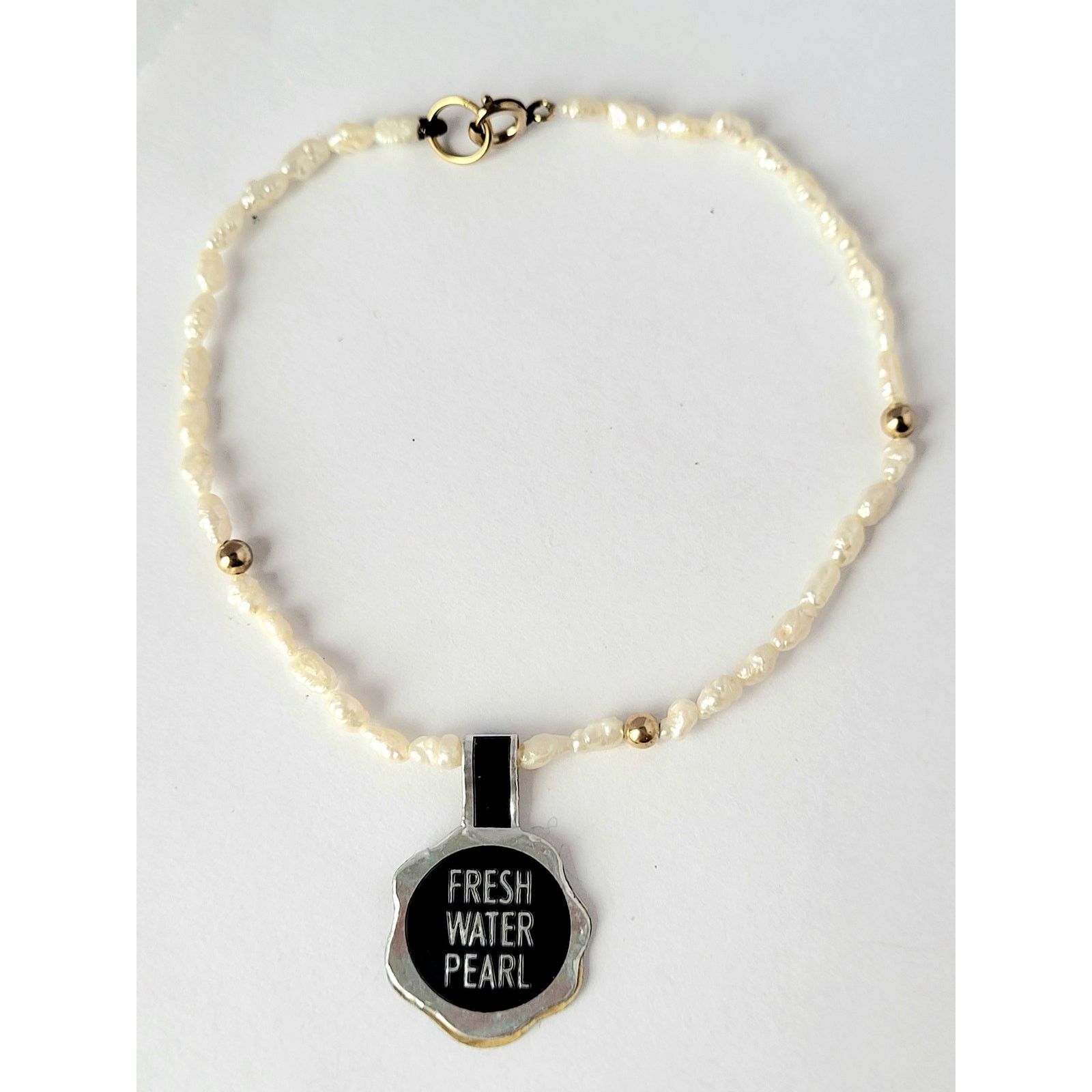 Other 14k Gold Fresh Water Seed Pearl Bracelet NOS 14k Gold Fill Size ONE SIZE - 1 Thumbnail