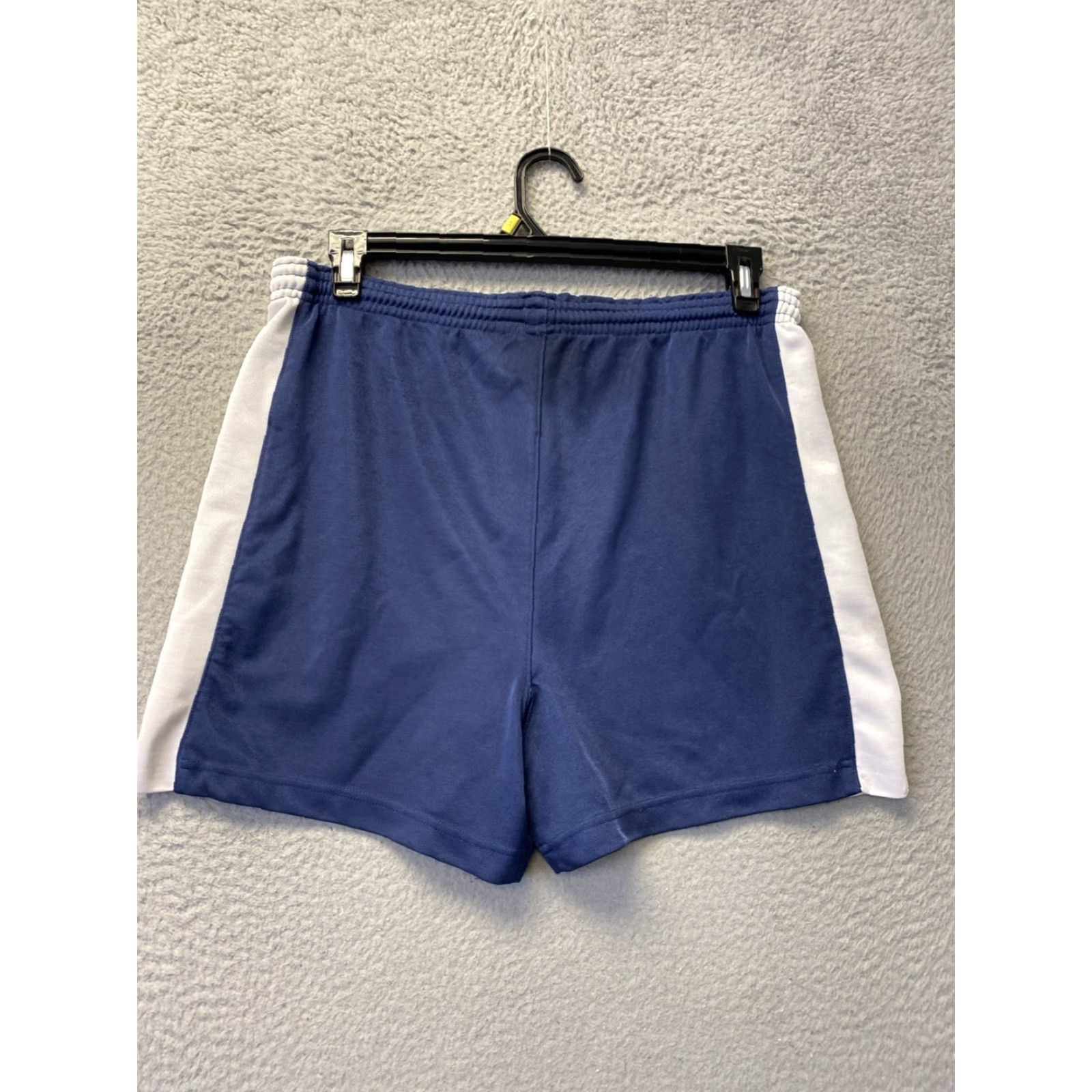 Nike Nike Dri-Fit Running Shorts M Blue White Women Pockets Colorblock 123-11 Size 32" / US 10 / IT 46 - 6 Thumbnail