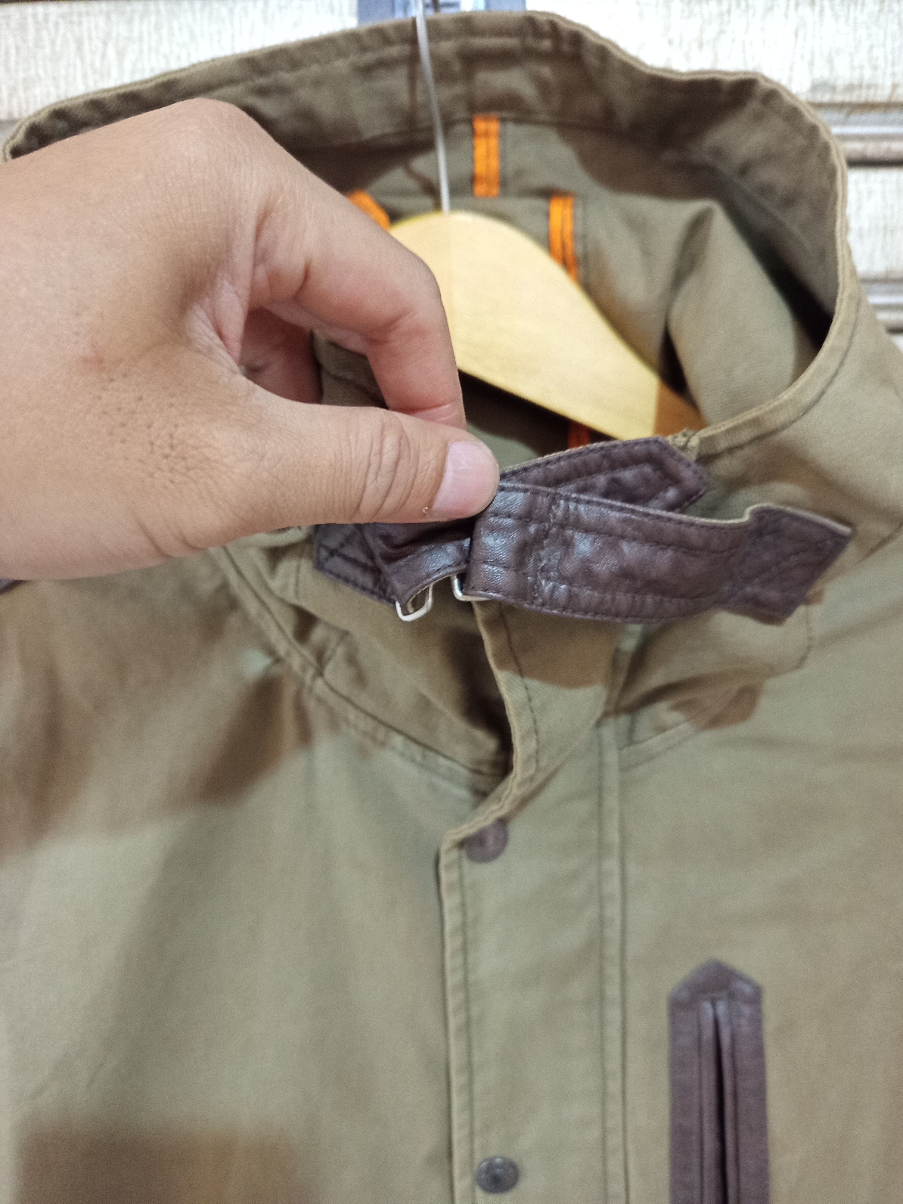 Levi's Levi's Utility Jacket Canvas Leather trim Size US M / EU 48-50 / 2 - 10 Thumbnail