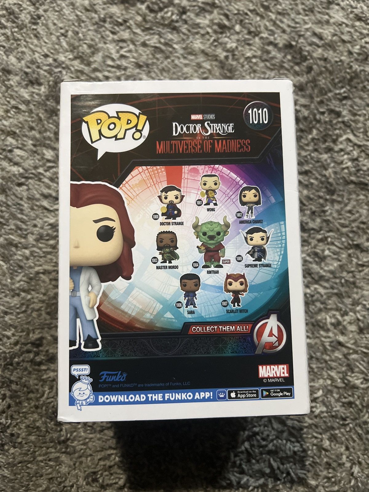Marvel Comics Funko Pop! Christine Palmer Bobble-Head Size ONE SIZE - 2 Thumbnail