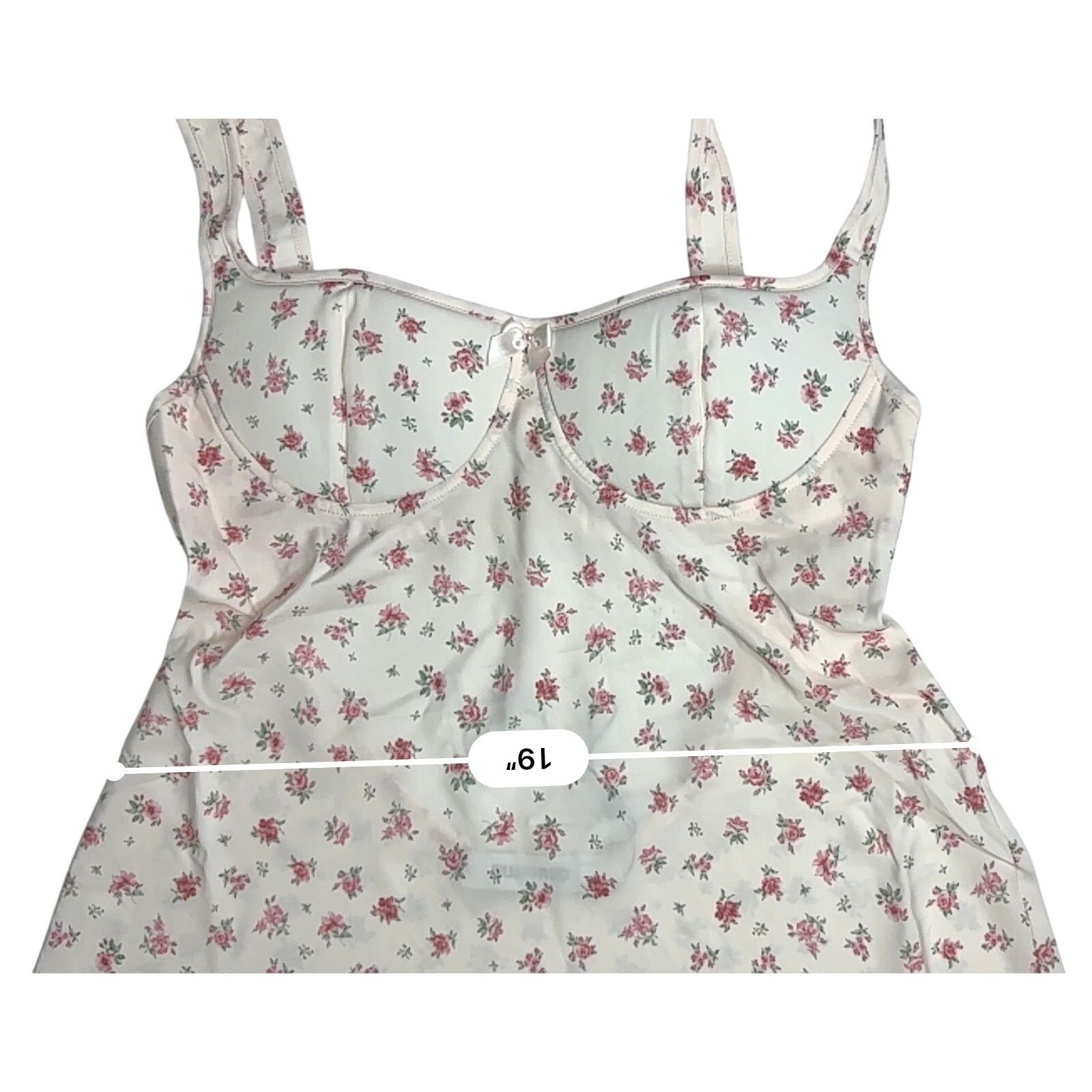 Other Rumored Loverboy Mini Dress LARGE Sweetheart Coquette Size L / US 10 / IT 46 - 7 Thumbnail