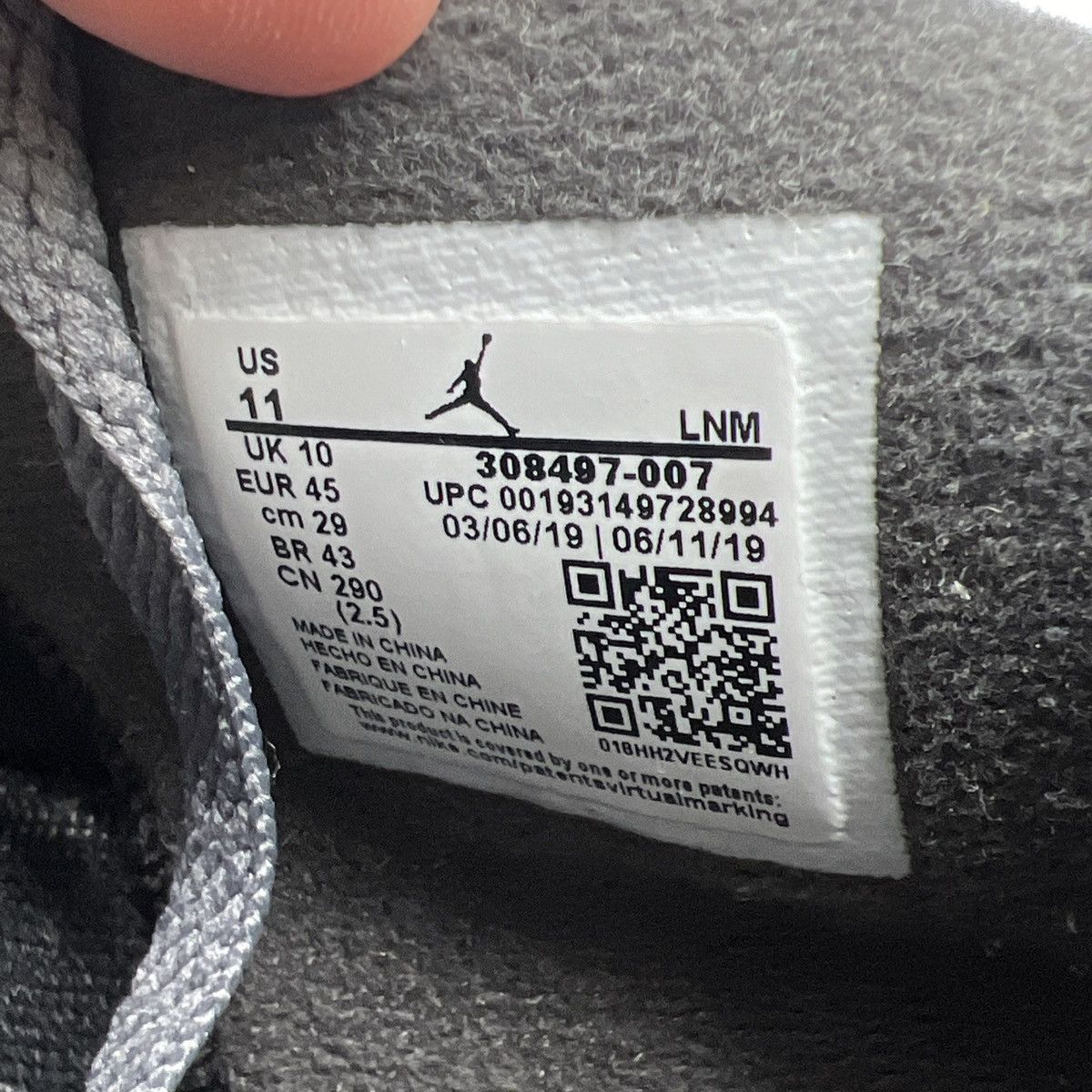 Jordan Brand Air Jordan 4 cool grey Size US 11 / EU 44 - 8 Thumbnail
