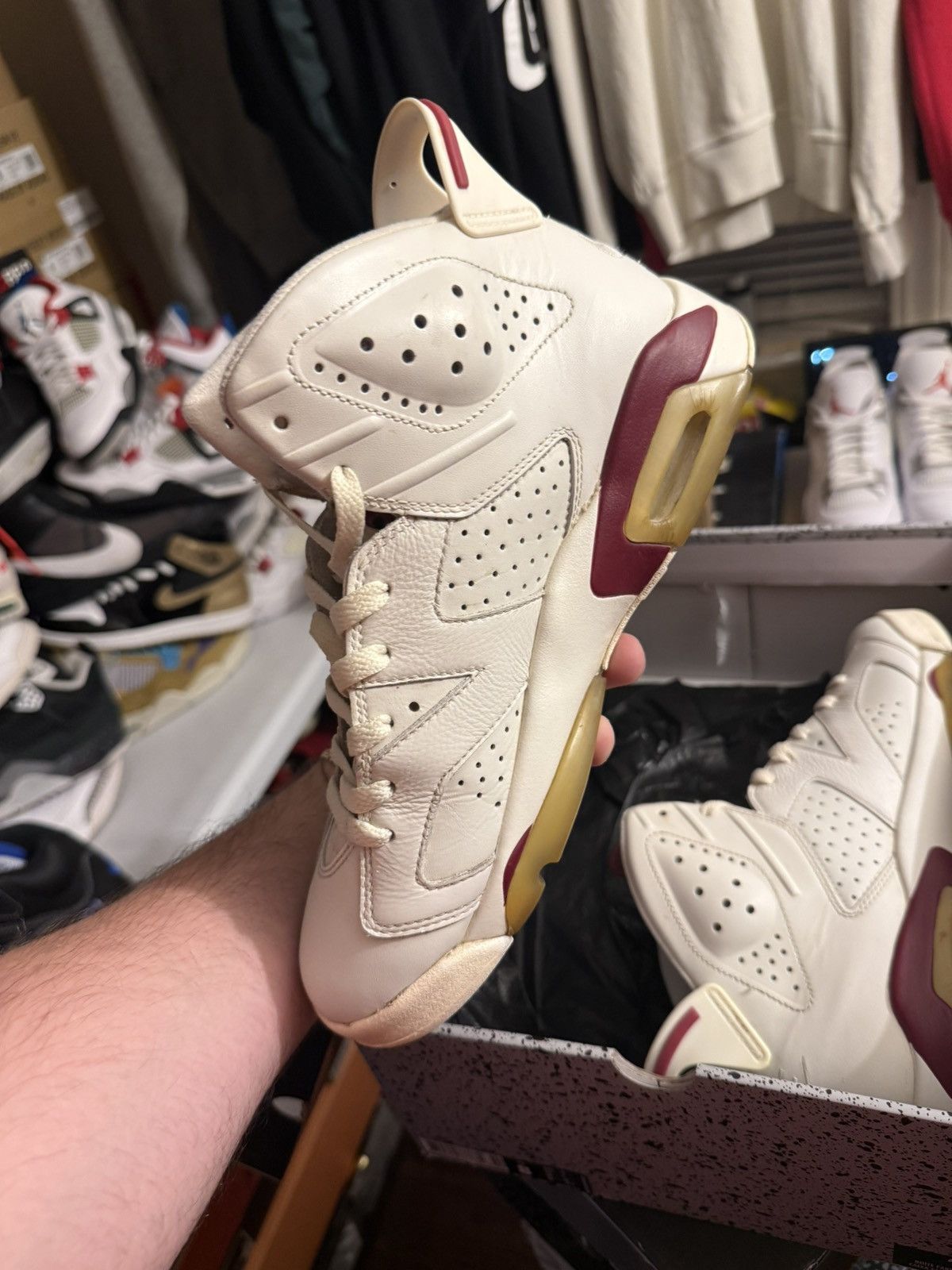 Jordan Brand Jordan retro 6 maroon size 8 Size US 8 / EU 41 - 3 Thumbnail